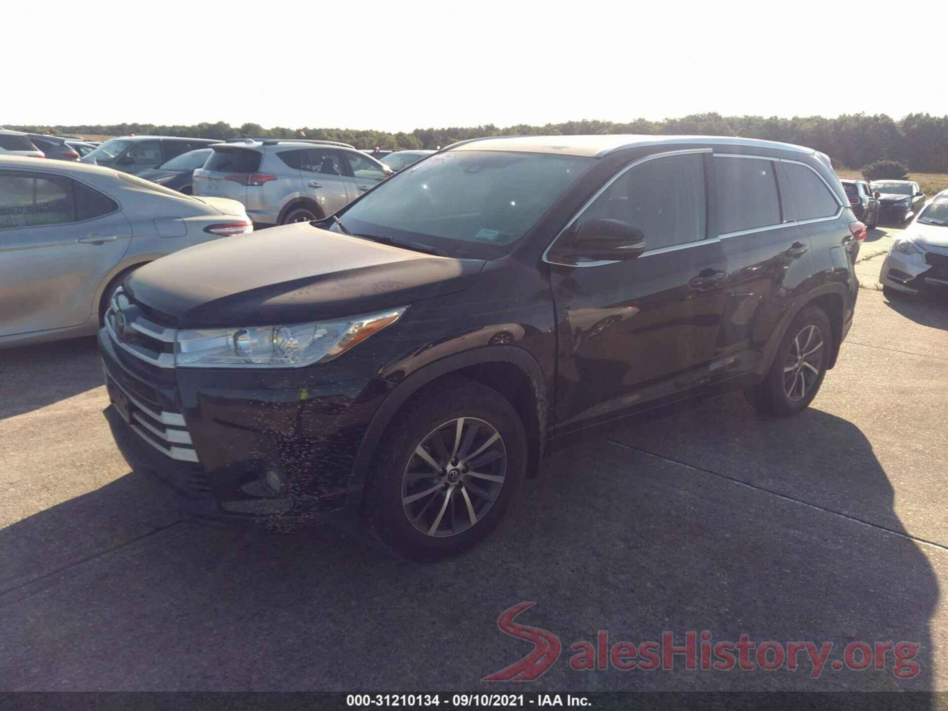 5TDJZRFH1HS397013 2017 TOYOTA HIGHLANDER