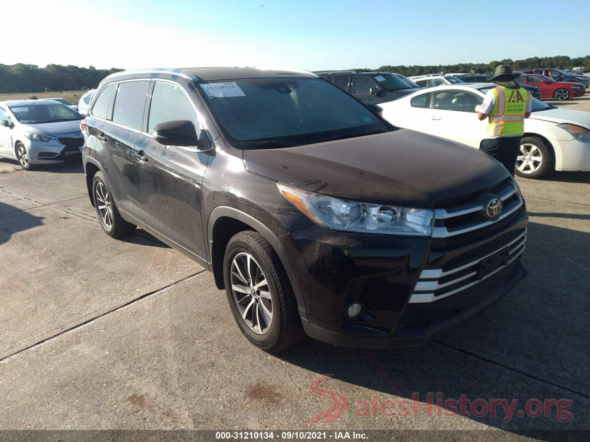 5TDJZRFH1HS397013 2017 TOYOTA HIGHLANDER