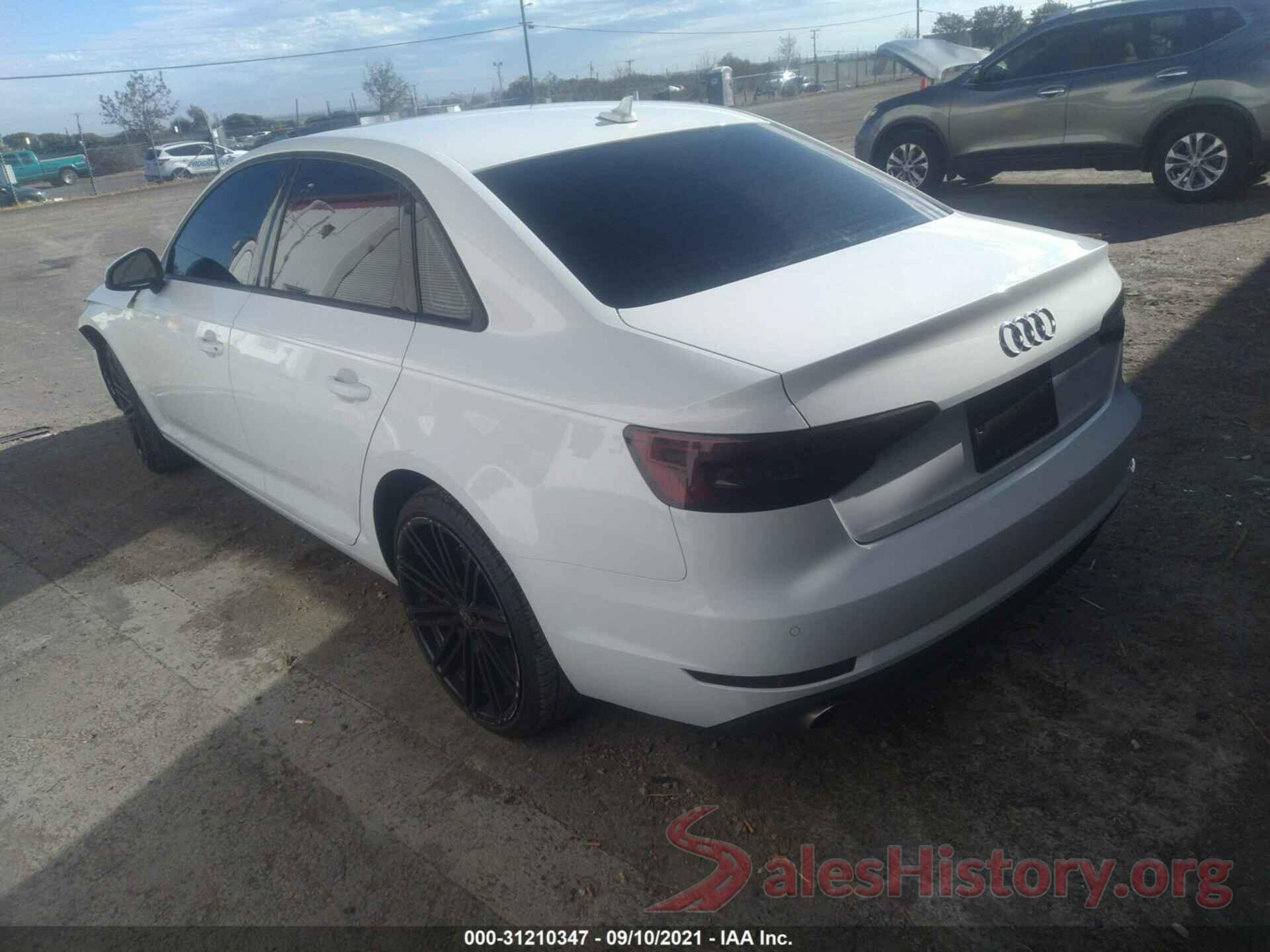 WAUGNAF42HN018026 2017 AUDI A4