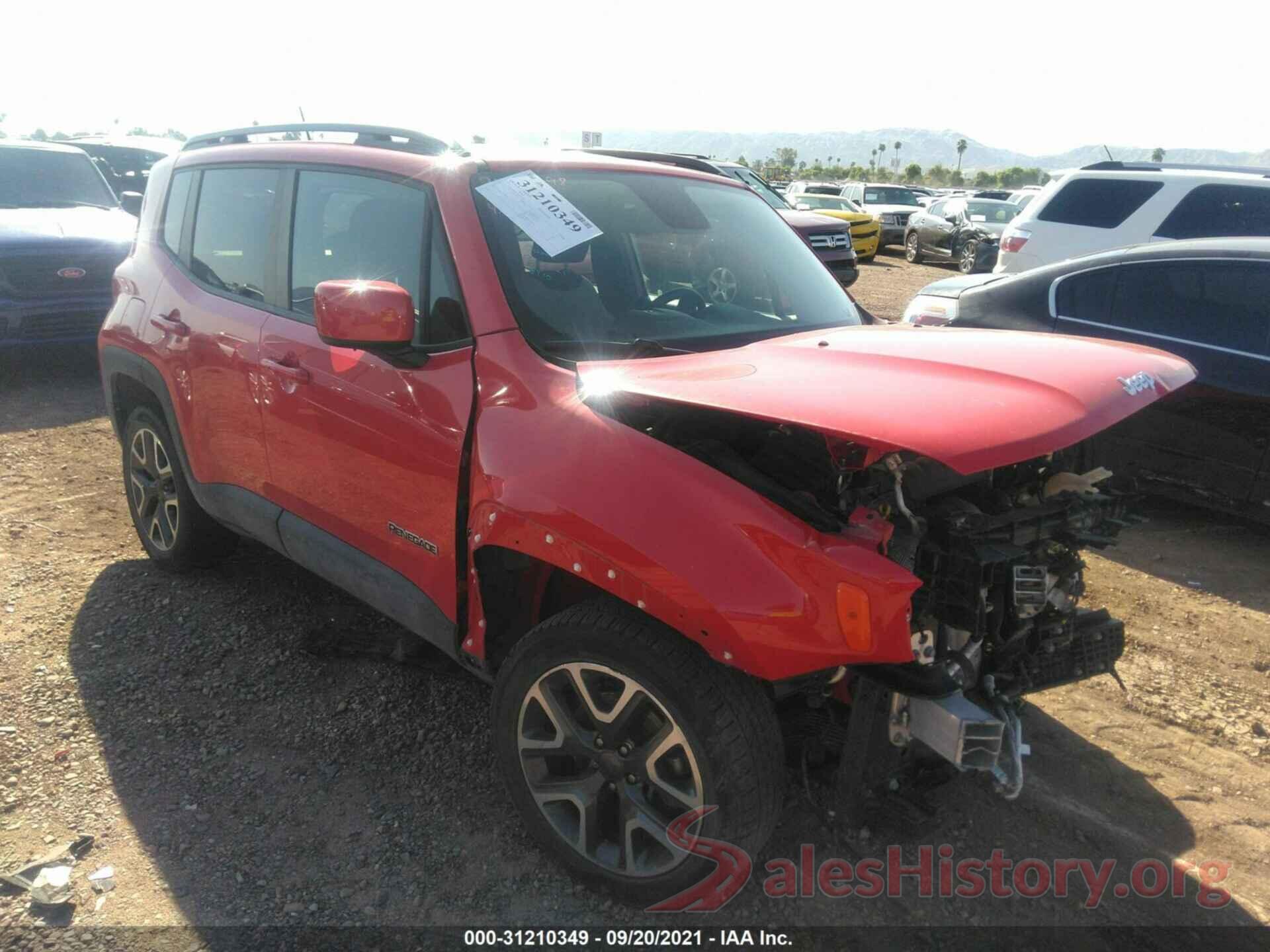 ZACCJBBB2HPG44738 2017 JEEP RENEGADE