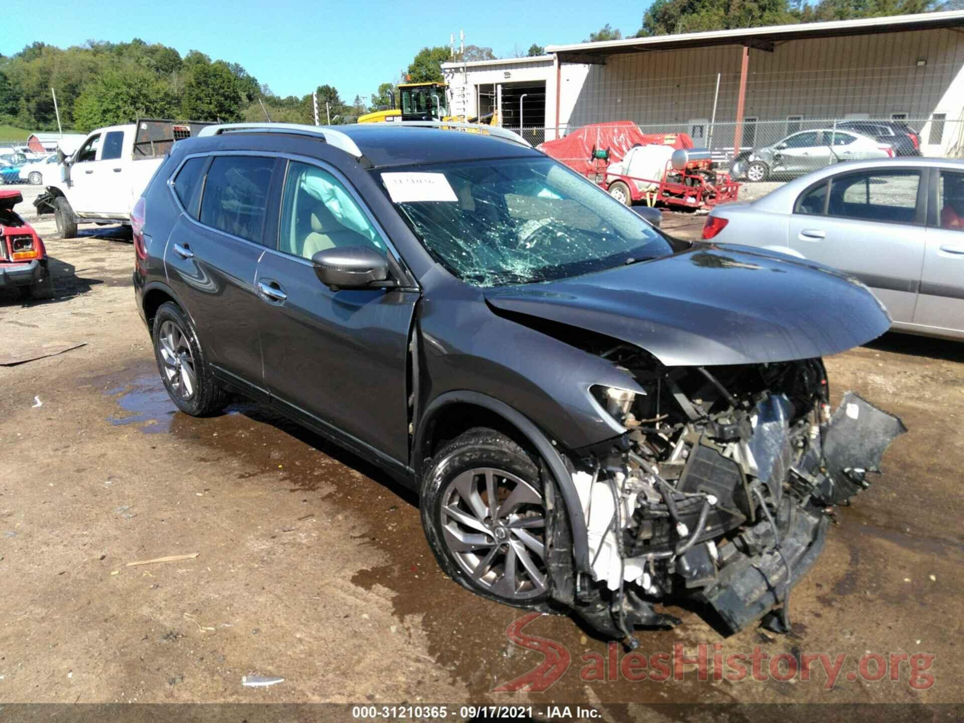 5N1AT2MV7GC739383 2016 NISSAN ROGUE