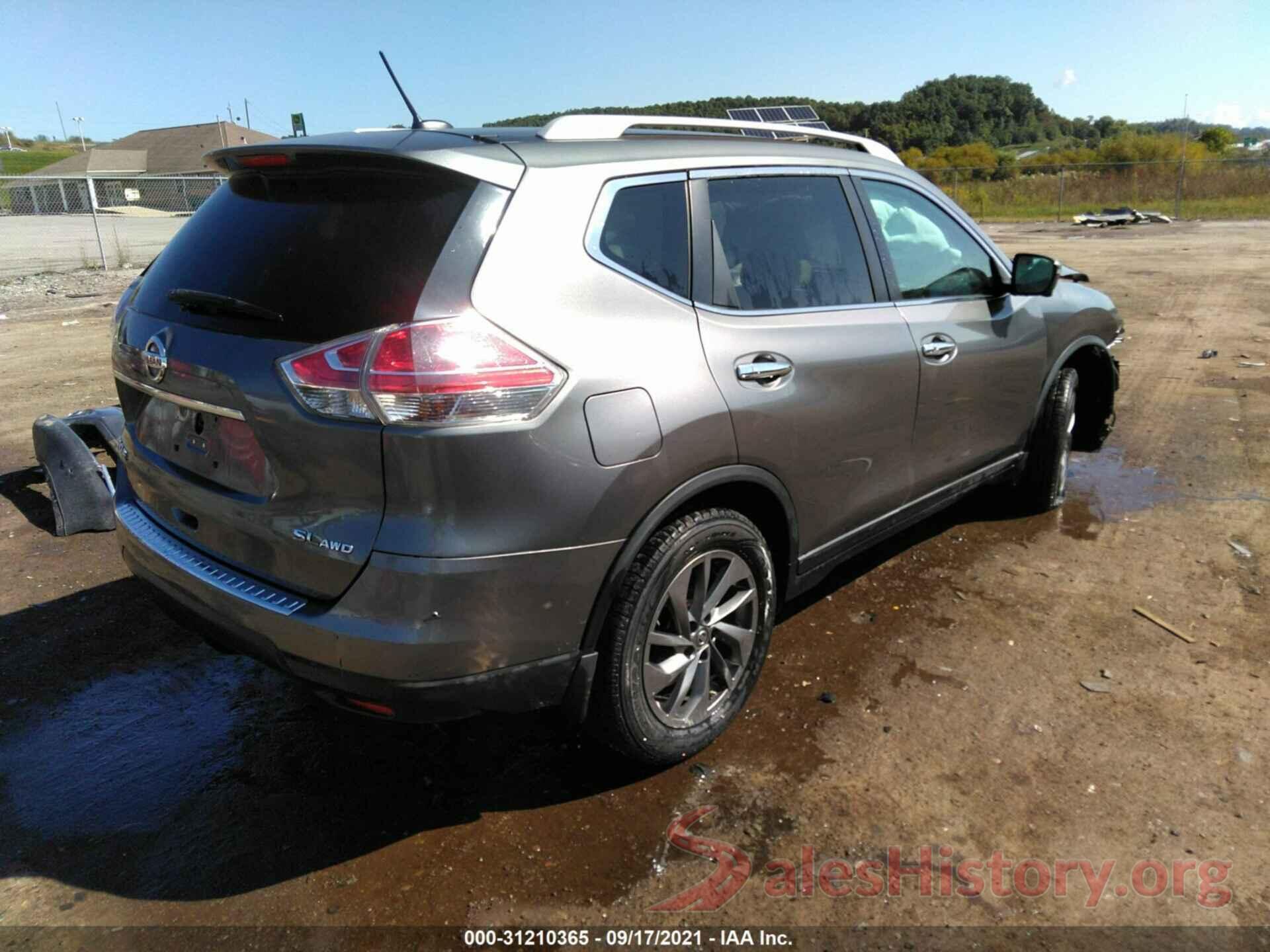 5N1AT2MV7GC739383 2016 NISSAN ROGUE