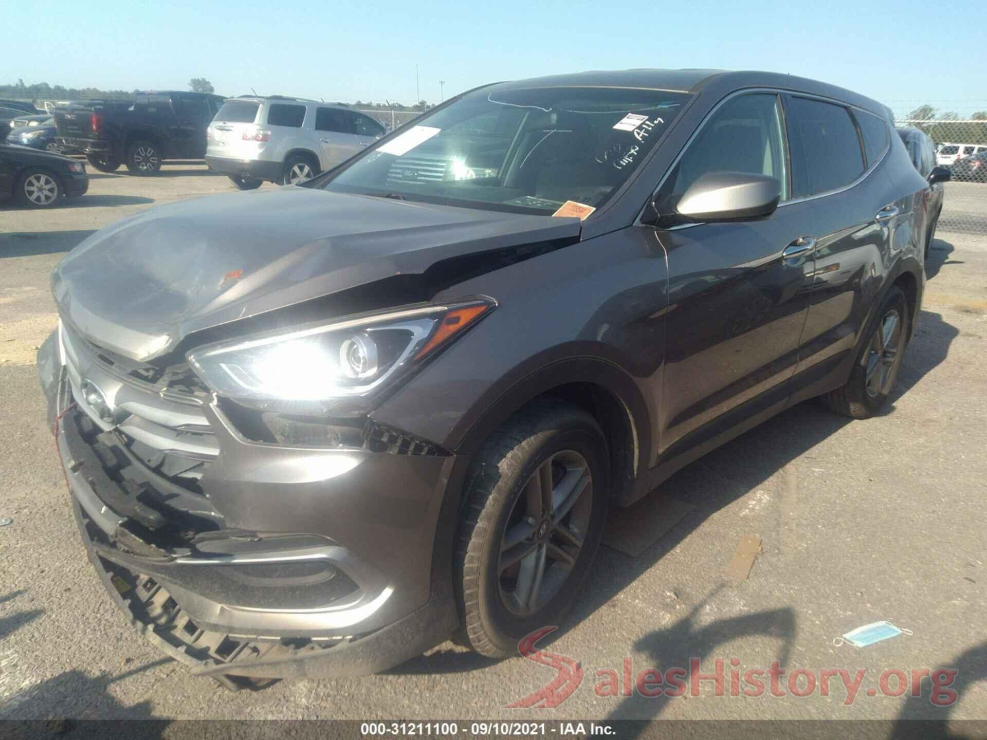 5NMZTDLB4JH067186 2018 HYUNDAI SANTA FE SPORT