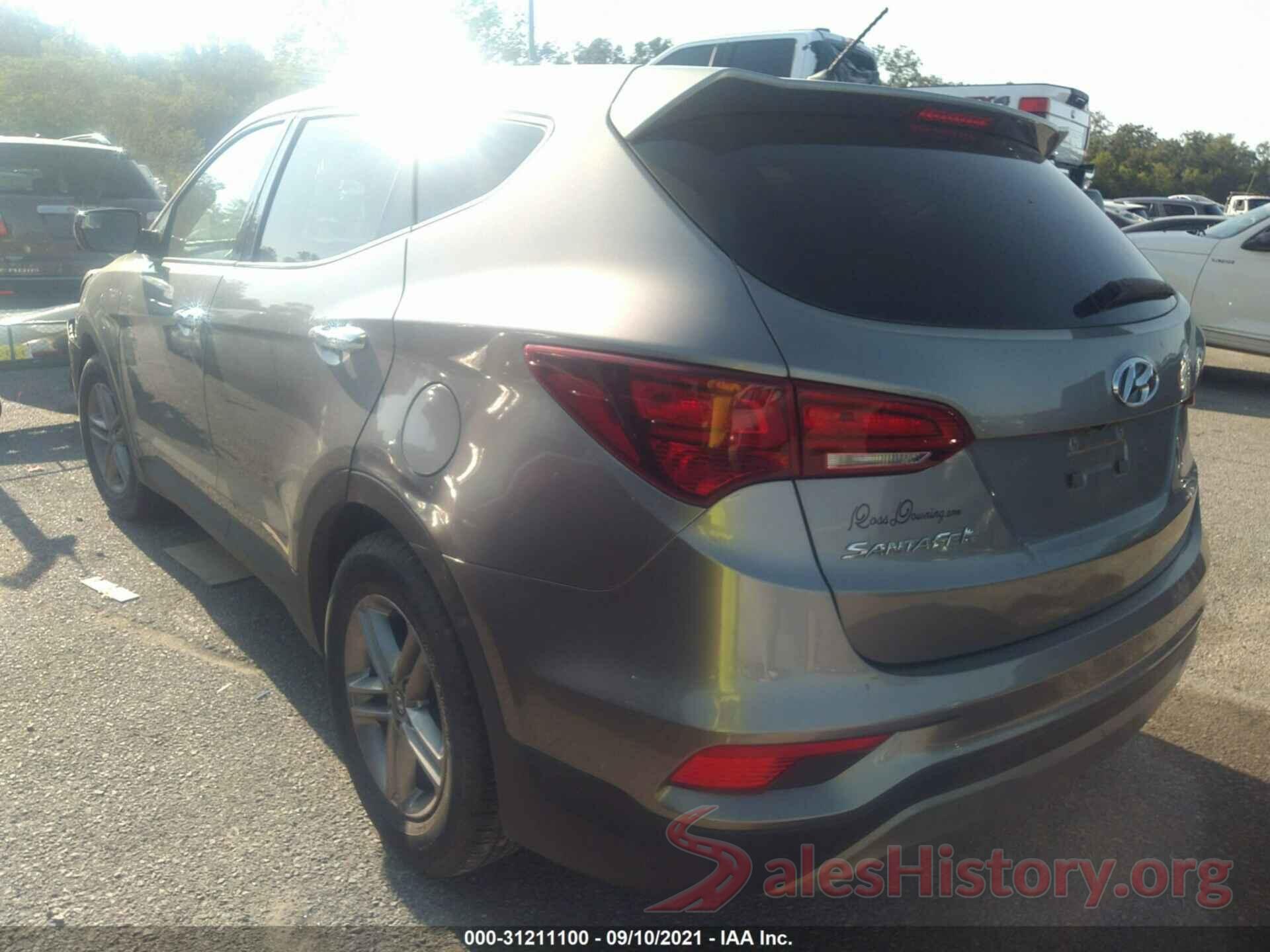 5NMZTDLB4JH067186 2018 HYUNDAI SANTA FE SPORT