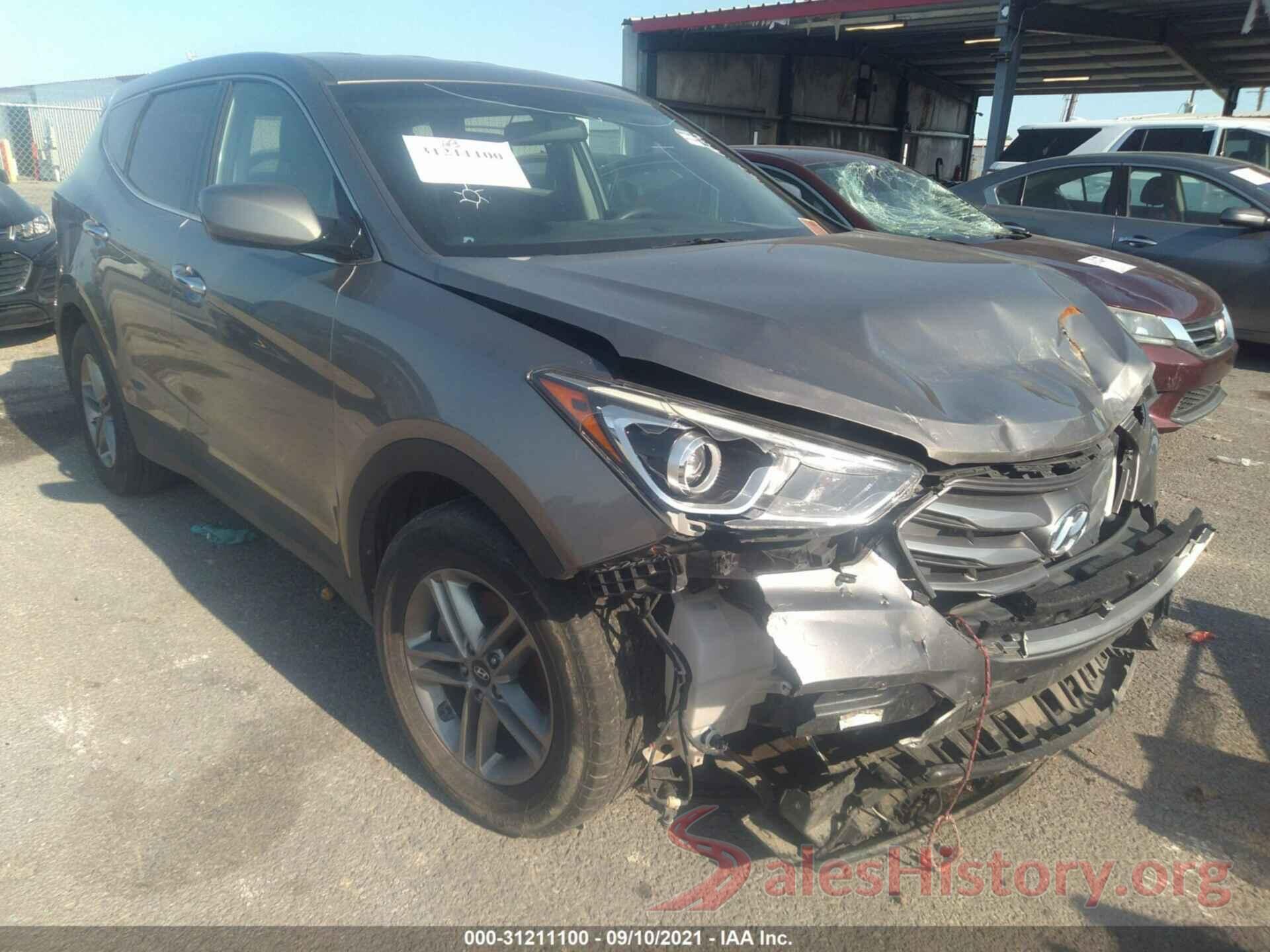 5NMZTDLB4JH067186 2018 HYUNDAI SANTA FE SPORT