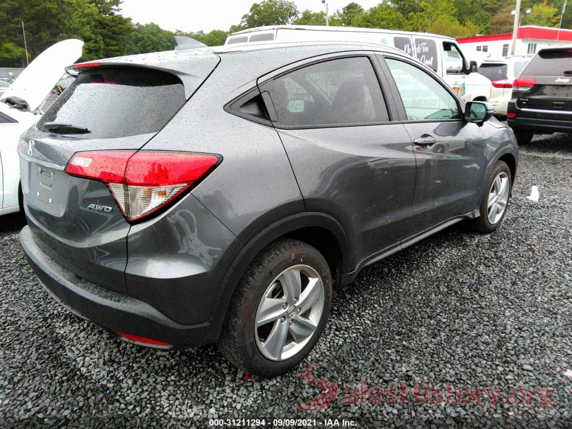 3CZRU6H57LM734886 2020 HONDA HR-V