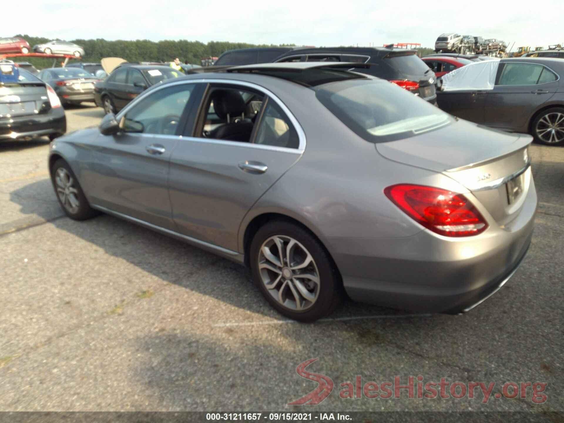 55SWF4KB4GU138049 2016 MERCEDES-BENZ C-CLASS