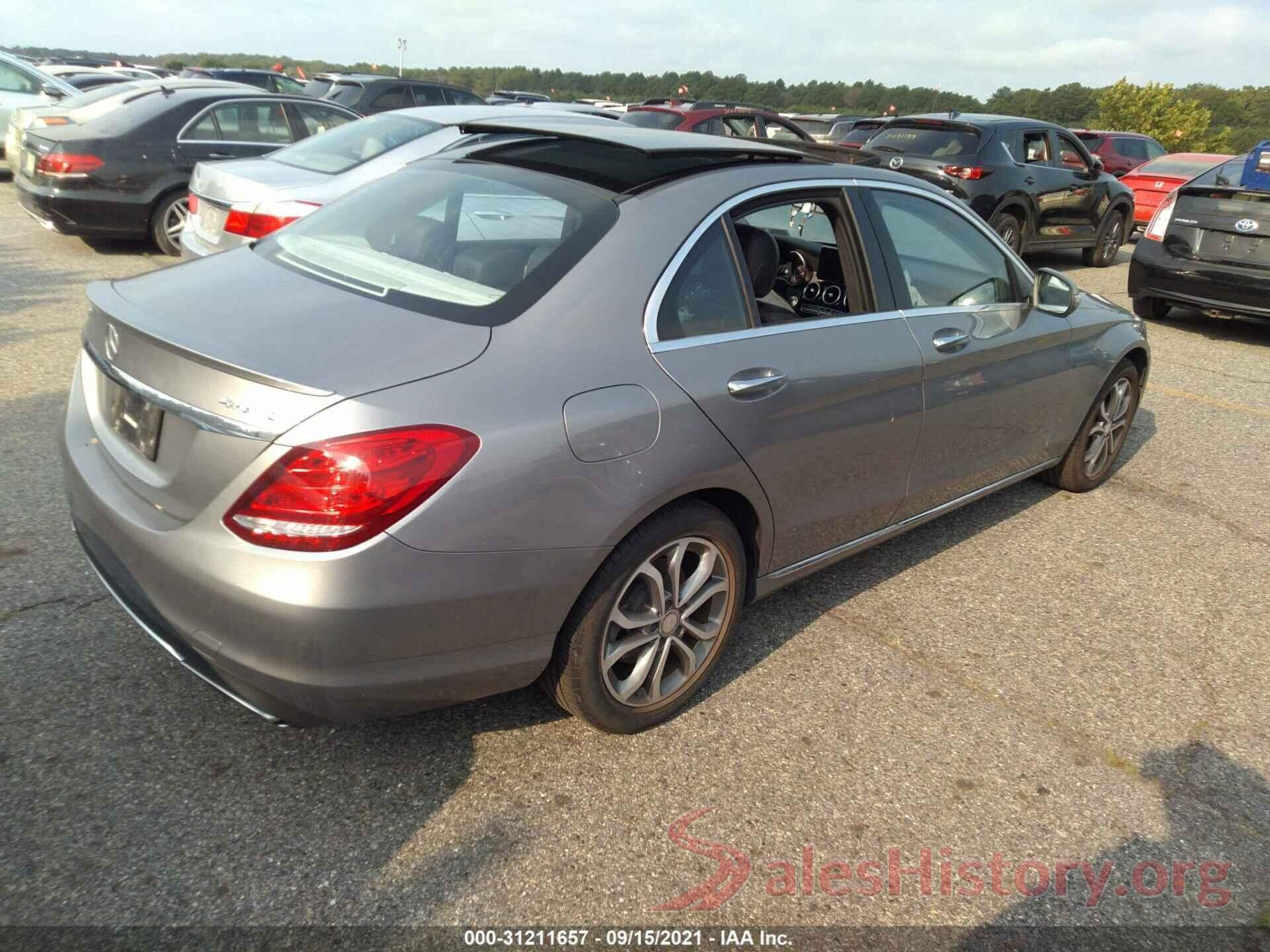 55SWF4KB4GU138049 2016 MERCEDES-BENZ C-CLASS