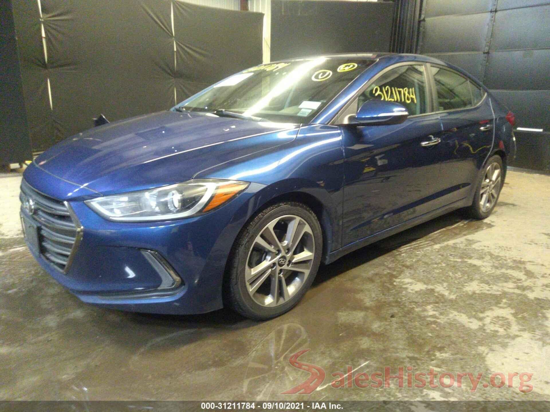 5NPD84LF4HH022213 2017 HYUNDAI ELANTRA