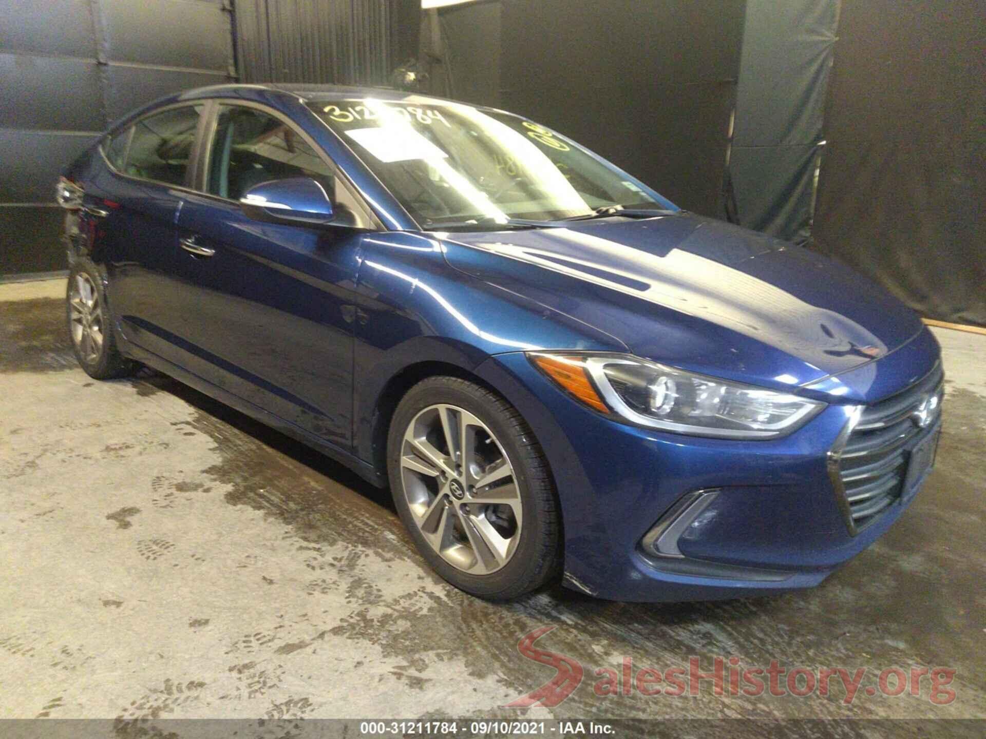 5NPD84LF4HH022213 2017 HYUNDAI ELANTRA