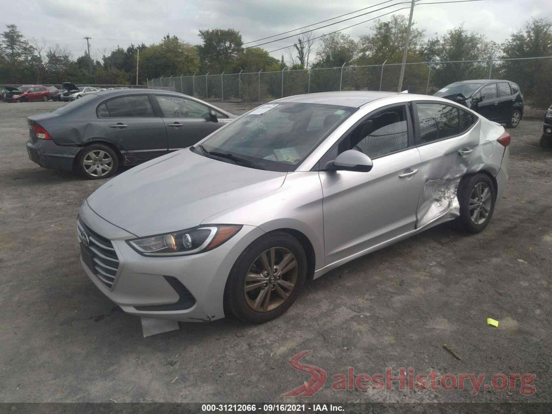 5NPD84LF6HH075091 2017 HYUNDAI ELANTRA