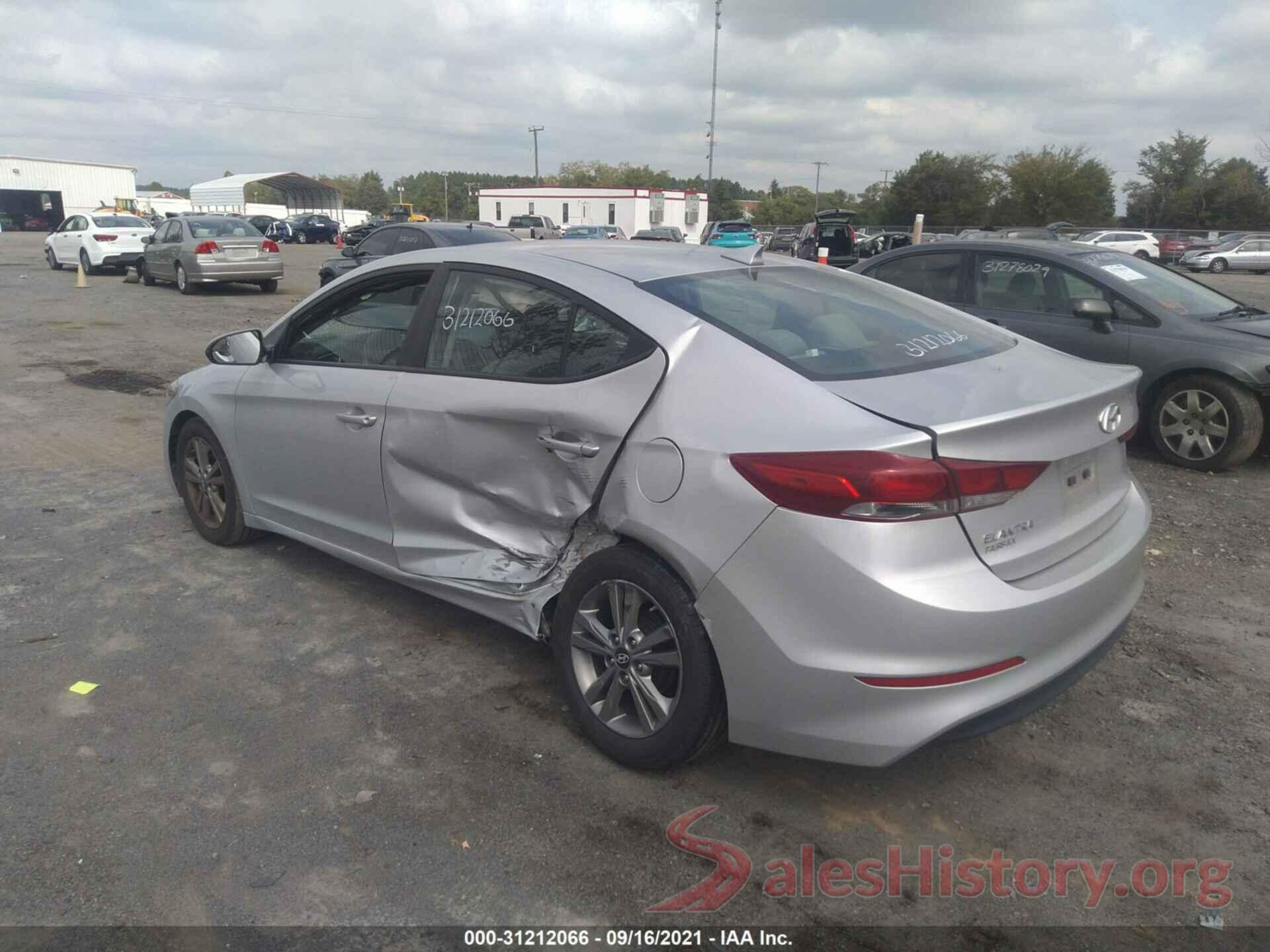 5NPD84LF6HH075091 2017 HYUNDAI ELANTRA