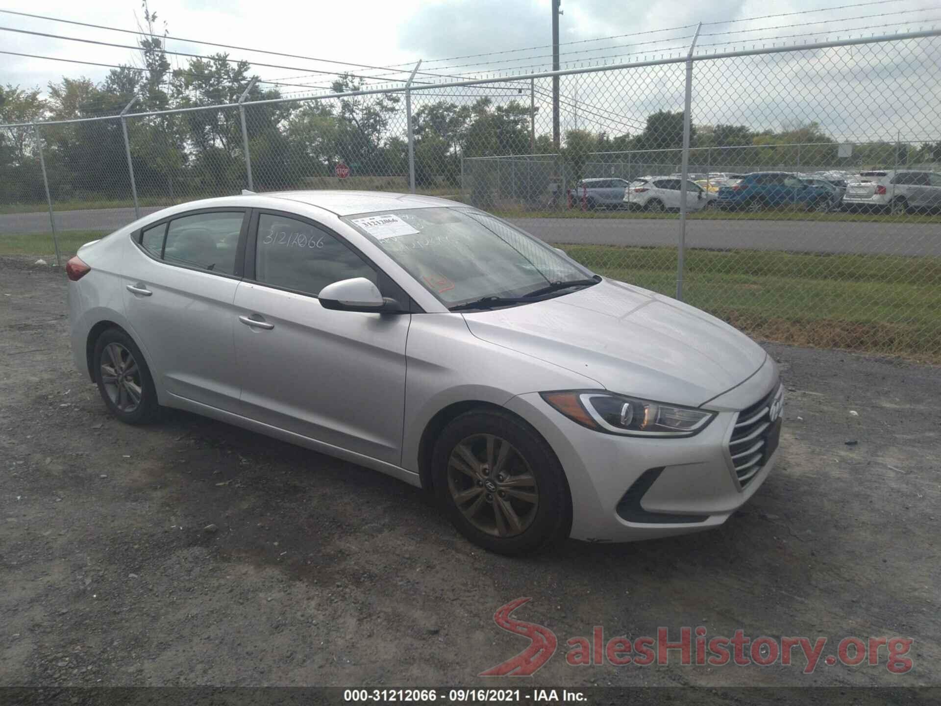 5NPD84LF6HH075091 2017 HYUNDAI ELANTRA