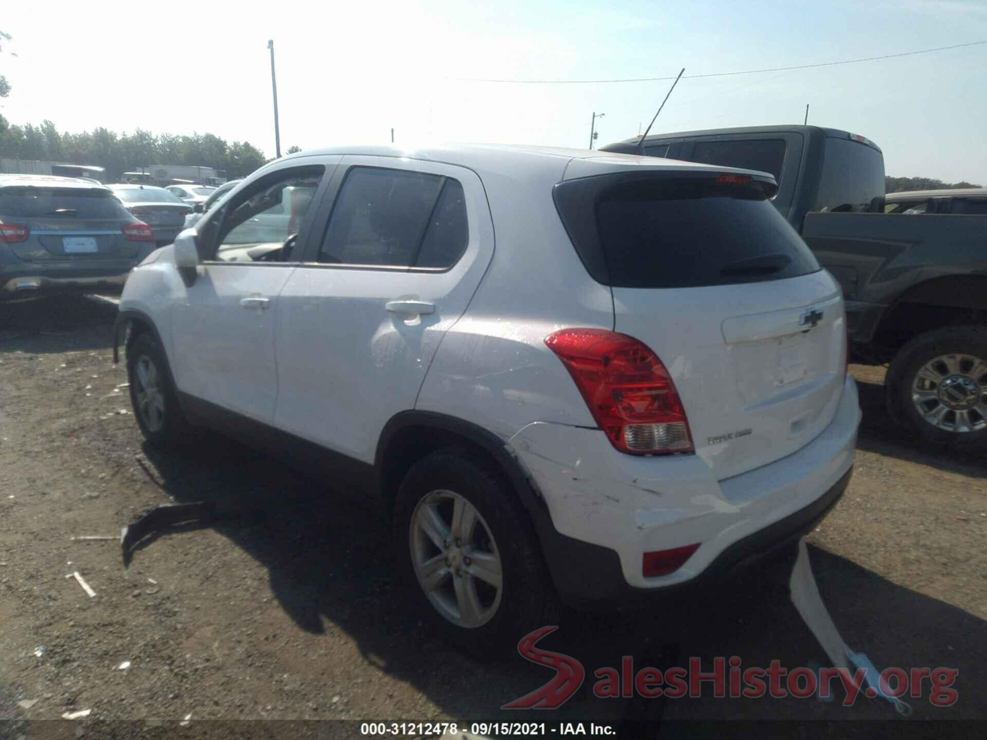 3GNCJNSB5LL172013 2020 CHEVROLET TRAX