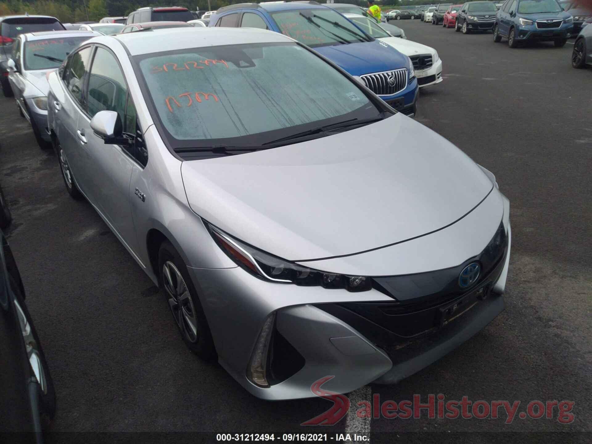 JTDKARFP6H3045291 2017 TOYOTA PRIUS PRIME