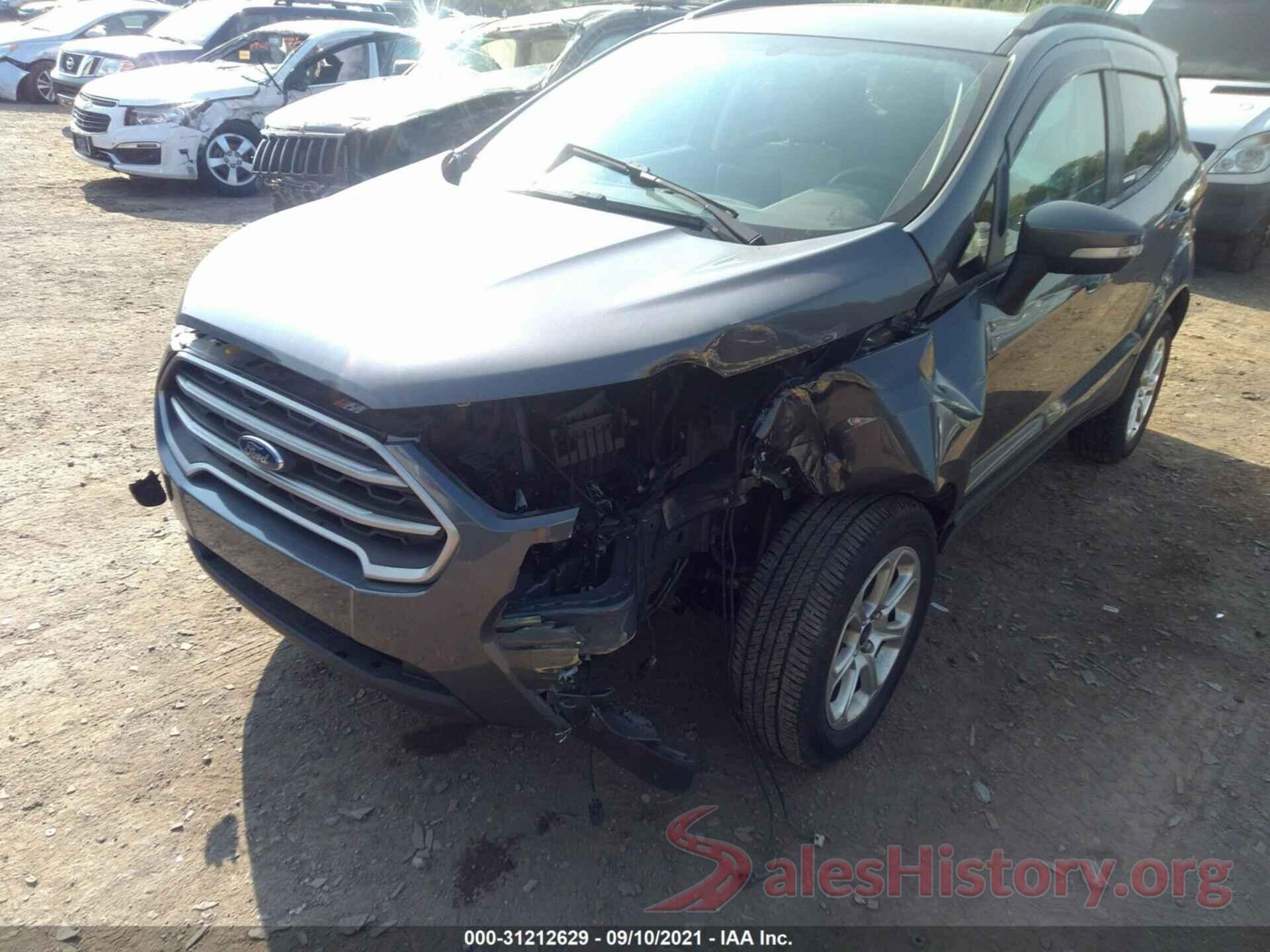 MAJ3S2GE9KC304830 2019 FORD ECOSPORT