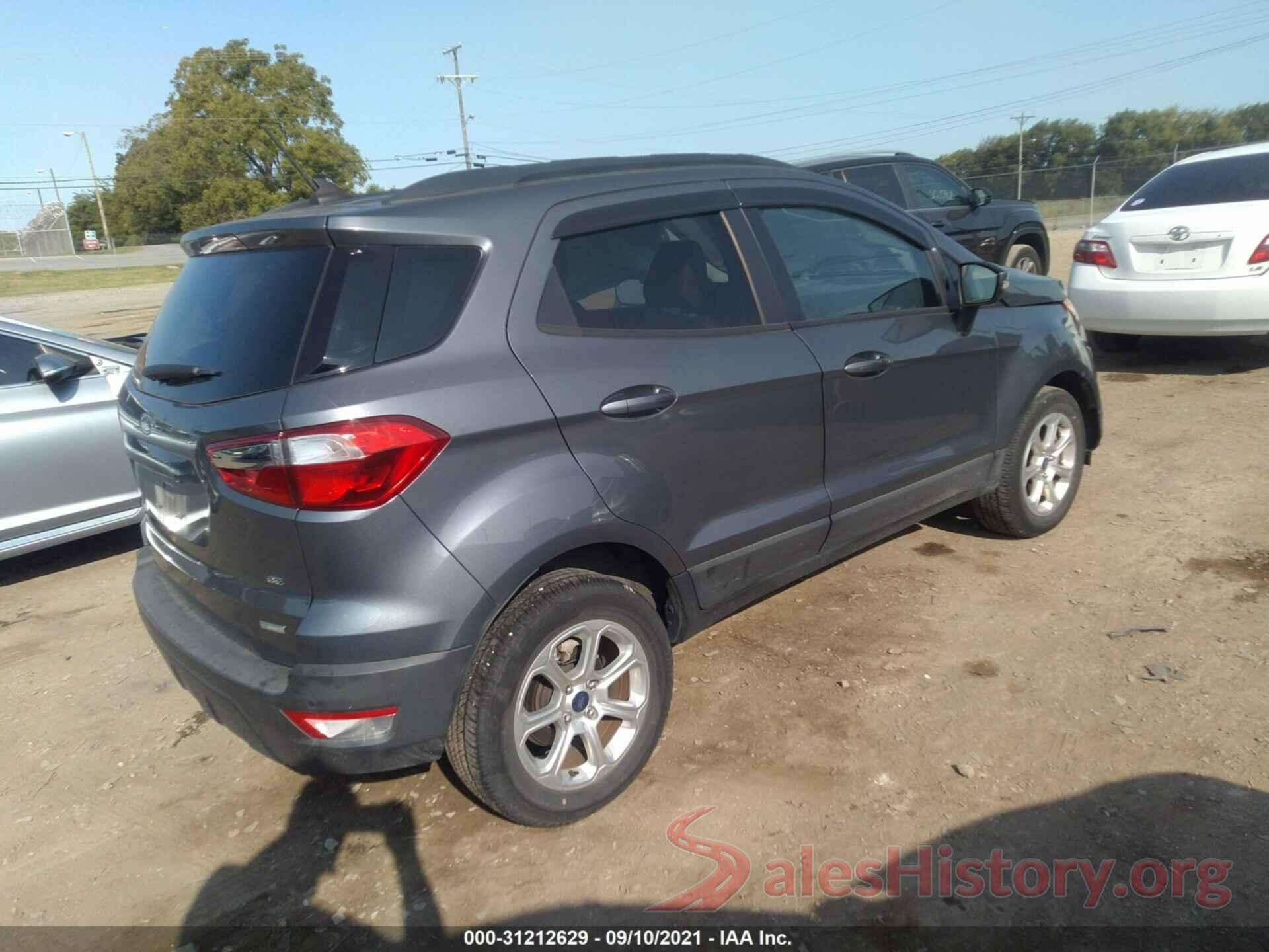 MAJ3S2GE9KC304830 2019 FORD ECOSPORT