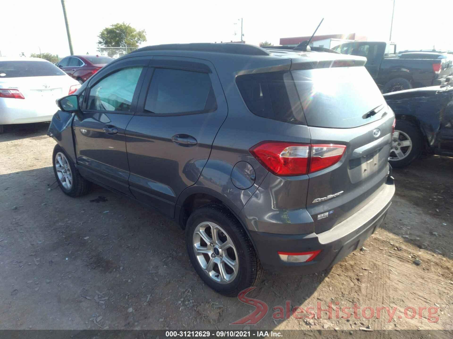 MAJ3S2GE9KC304830 2019 FORD ECOSPORT