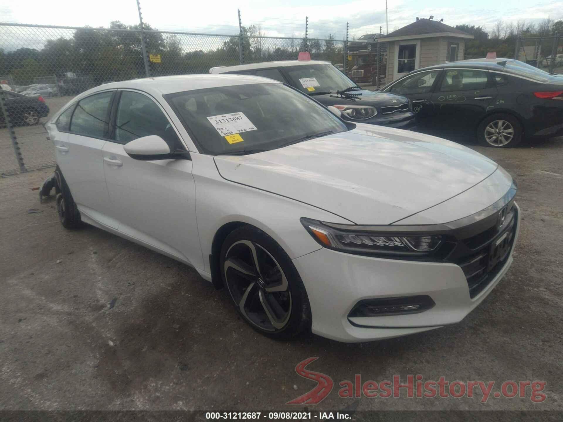 1HGCV1F35JA060021 2018 HONDA ACCORD SEDAN