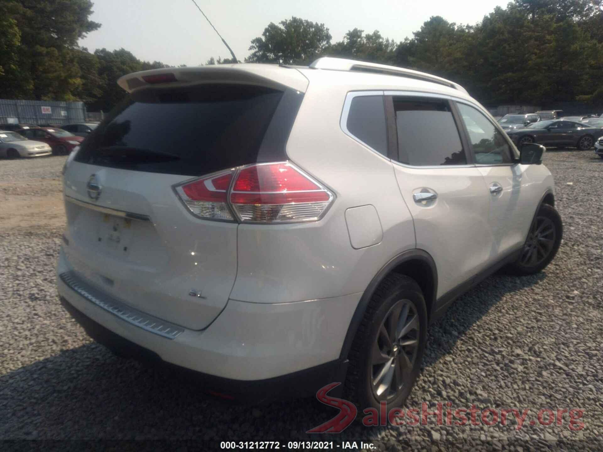 KNMAT2MT4GP676674 2016 NISSAN ROGUE