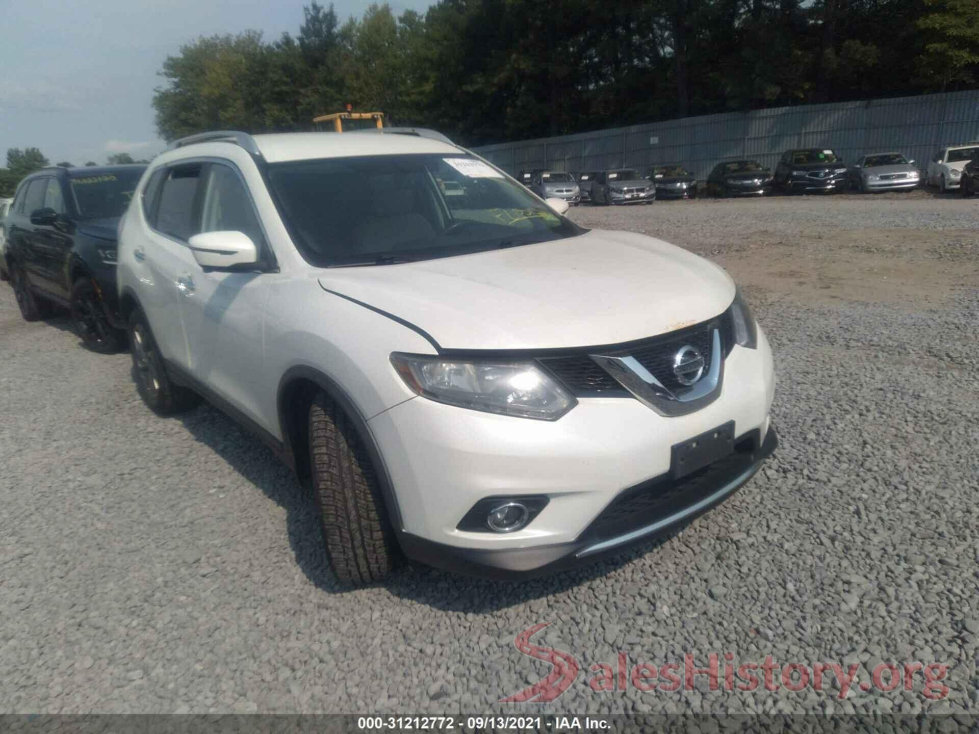 KNMAT2MT4GP676674 2016 NISSAN ROGUE