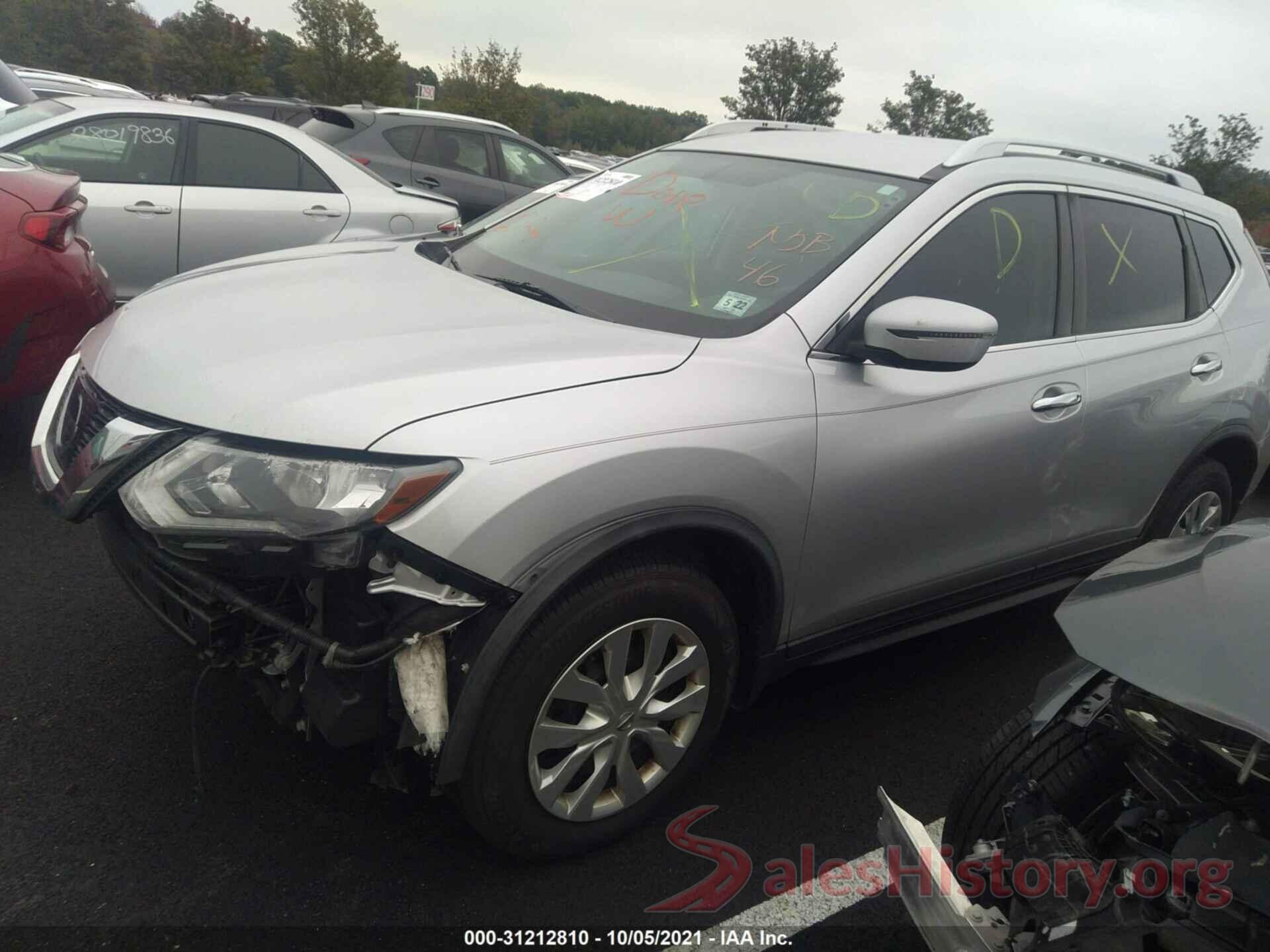 KNMAT2MT3HP578544 2017 NISSAN ROGUE