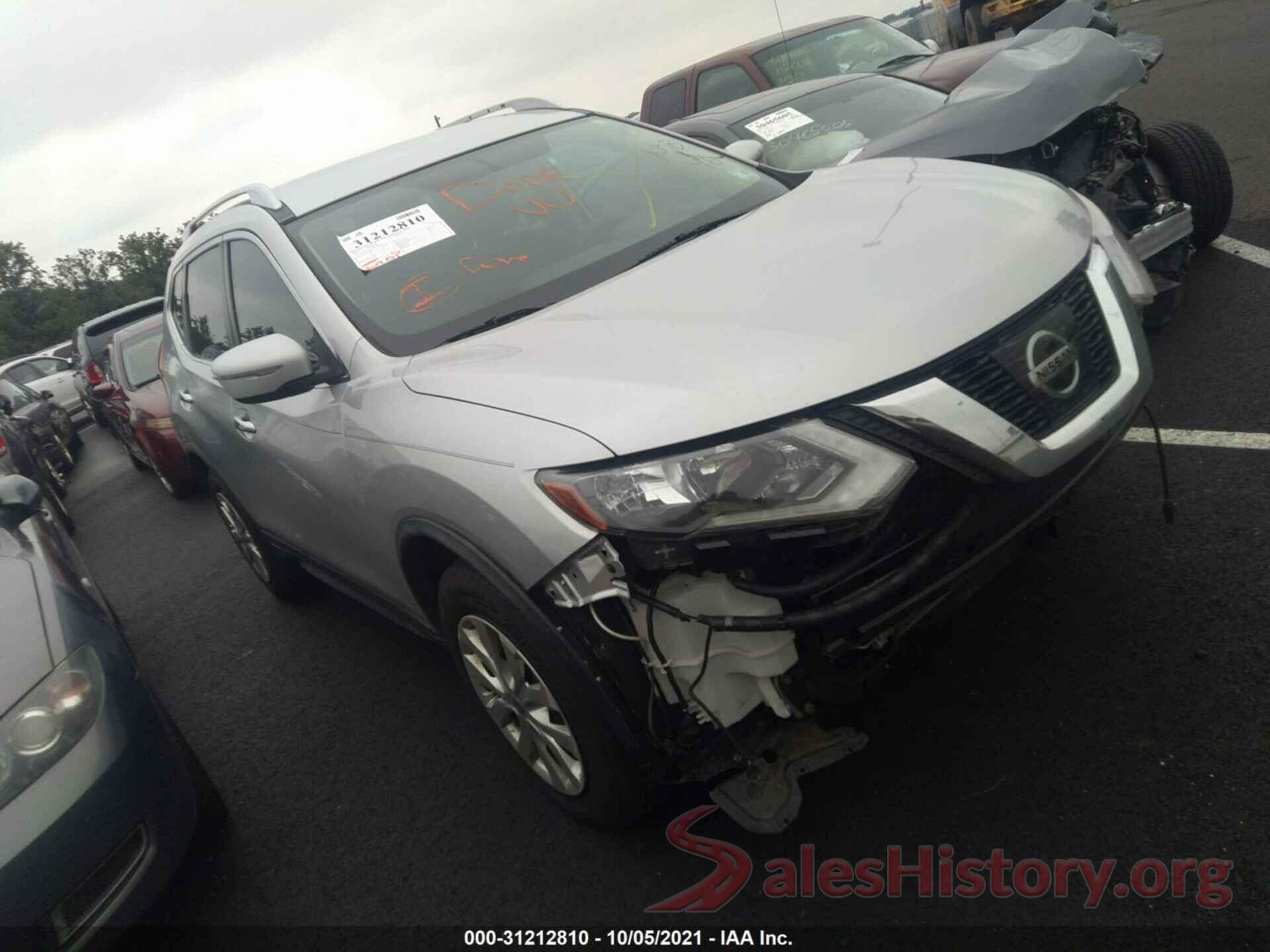 KNMAT2MT3HP578544 2017 NISSAN ROGUE