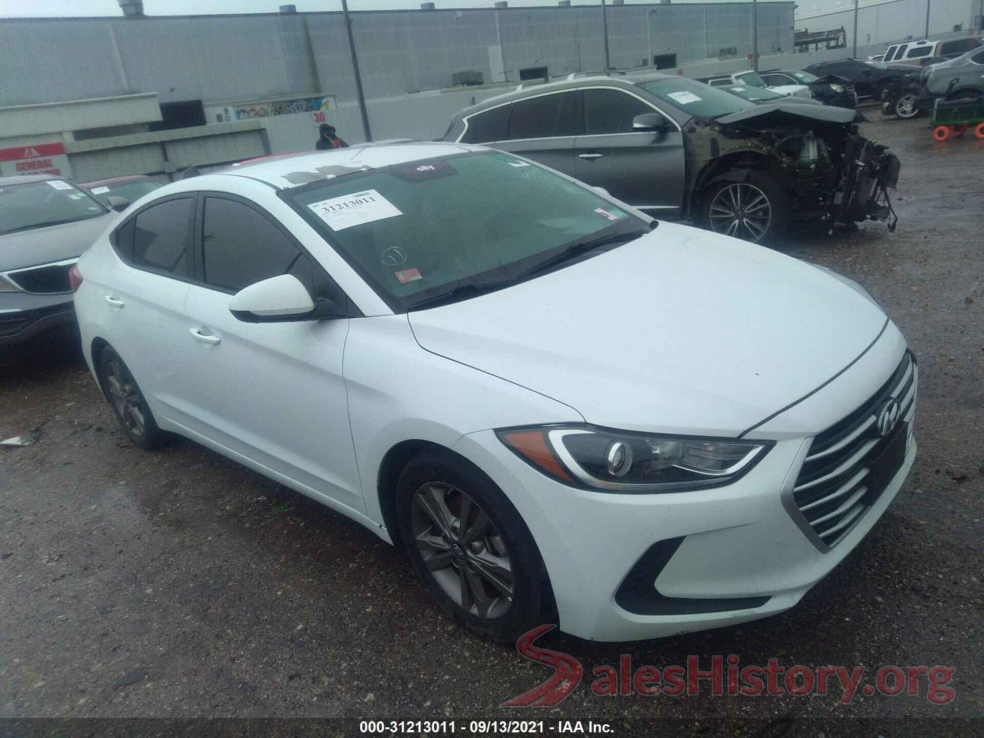 5NPD84LF7JH288573 2018 HYUNDAI ELANTRA