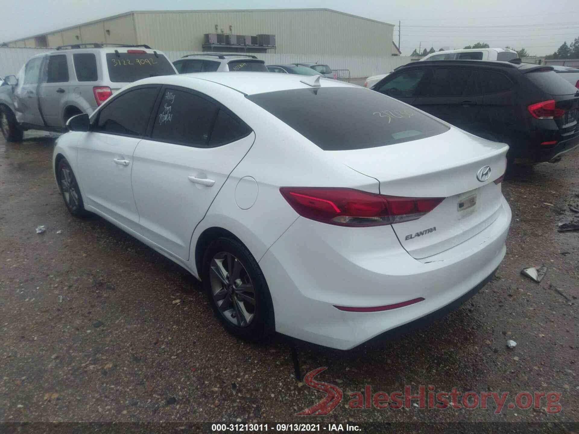 5NPD84LF7JH288573 2018 HYUNDAI ELANTRA