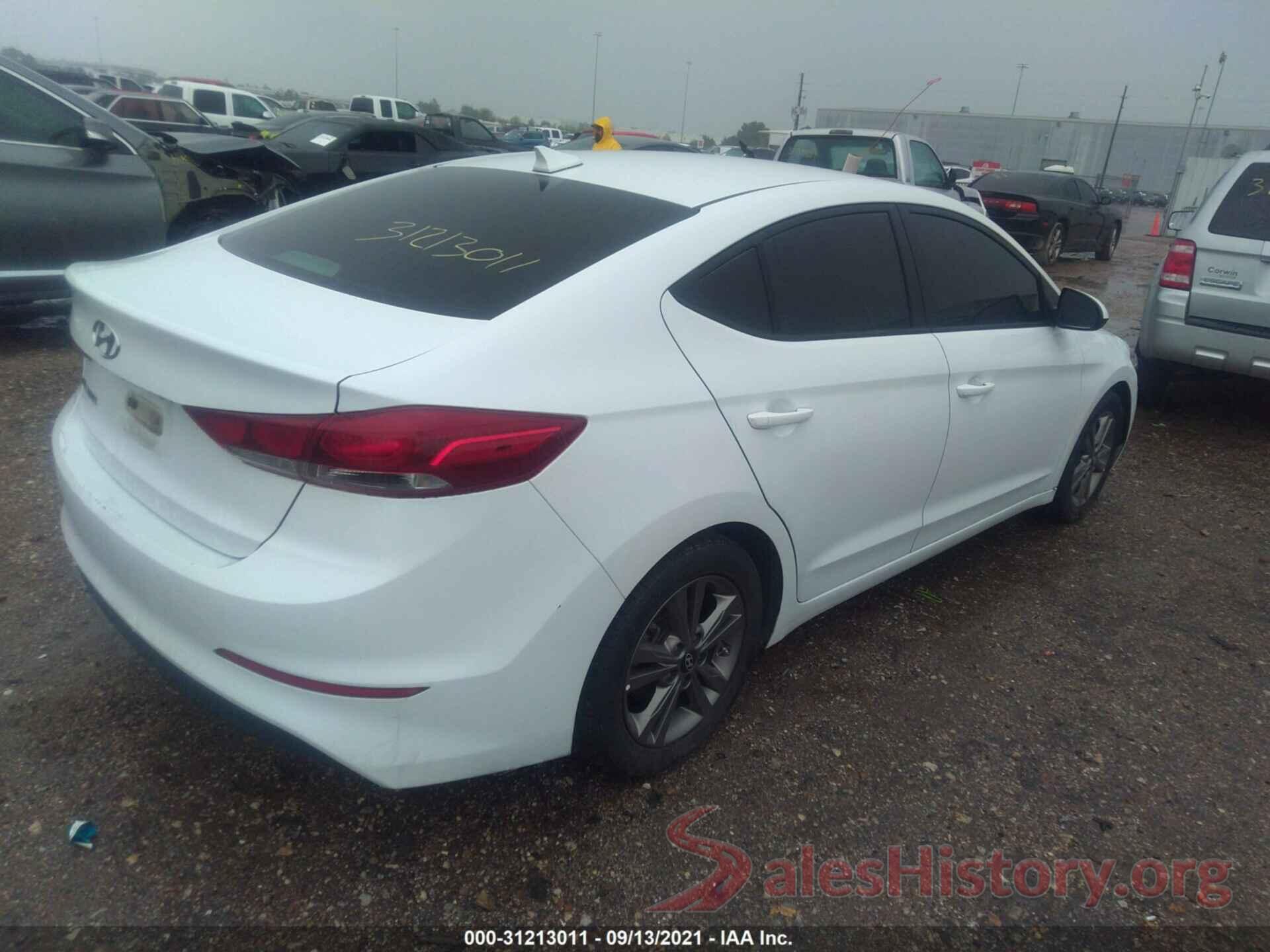 5NPD84LF7JH288573 2018 HYUNDAI ELANTRA