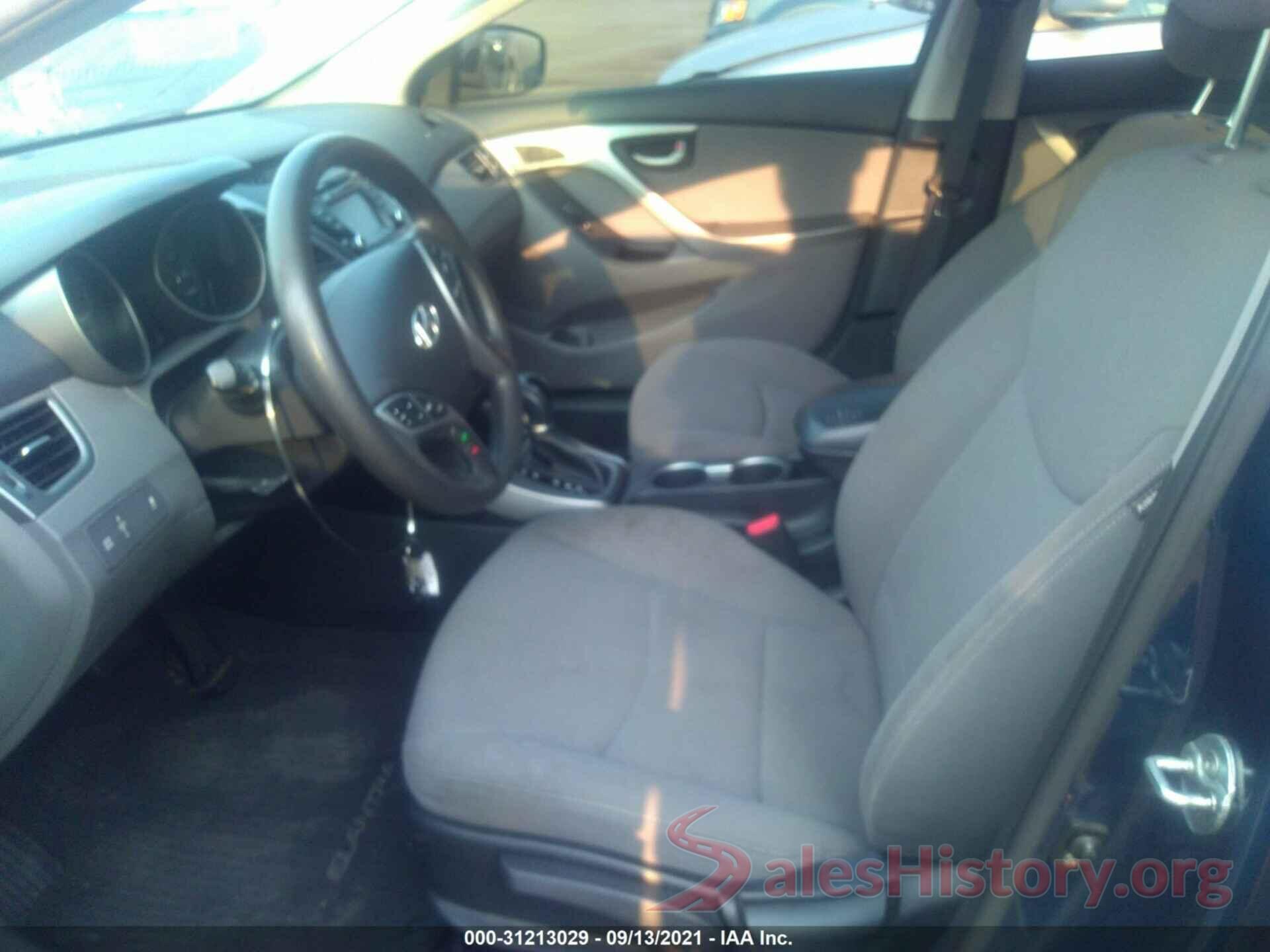 KMHDH4AE3GU520154 2016 HYUNDAI ELANTRA