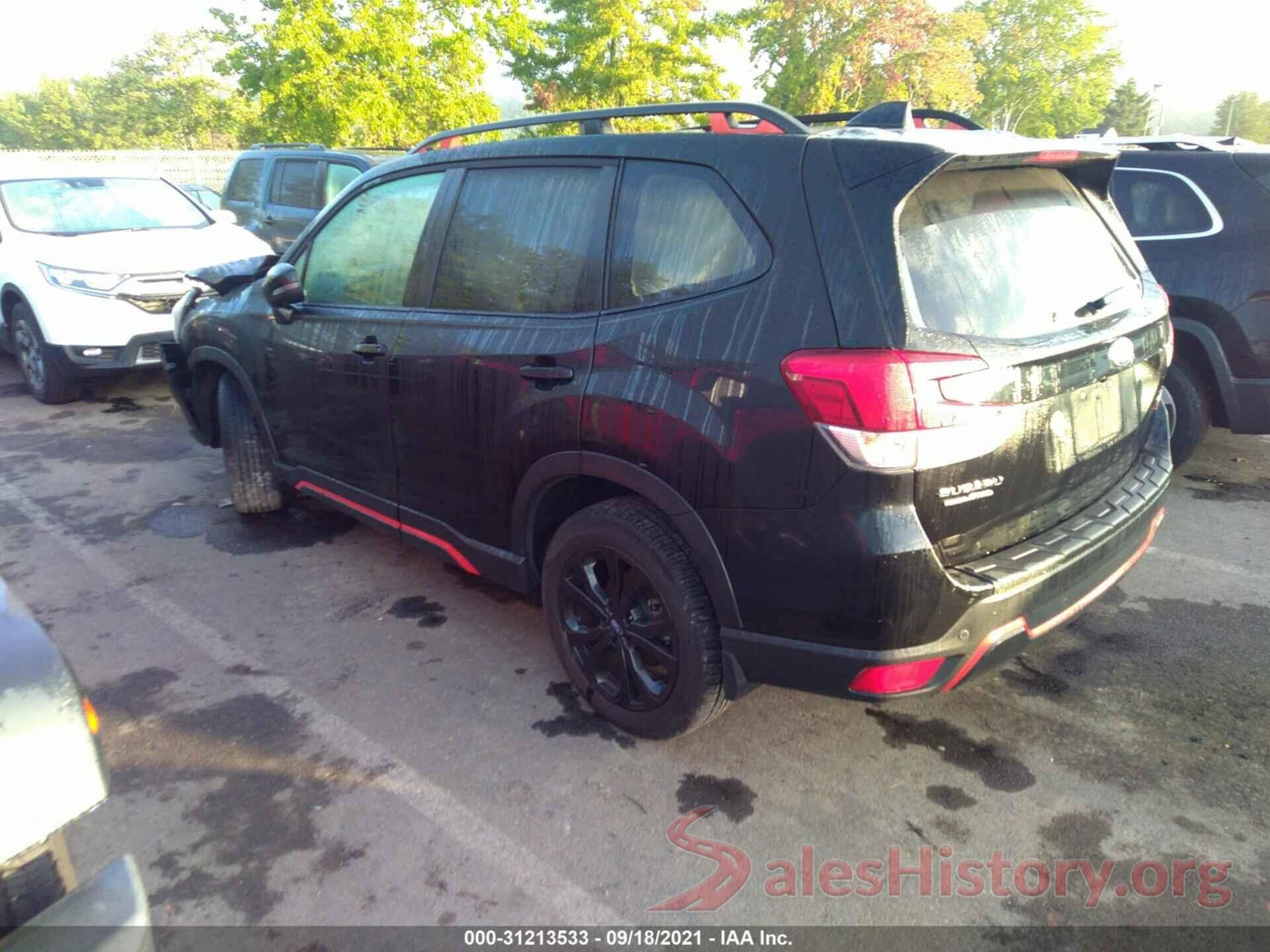 JF2SKAKC6KH439614 2019 SUBARU FORESTER