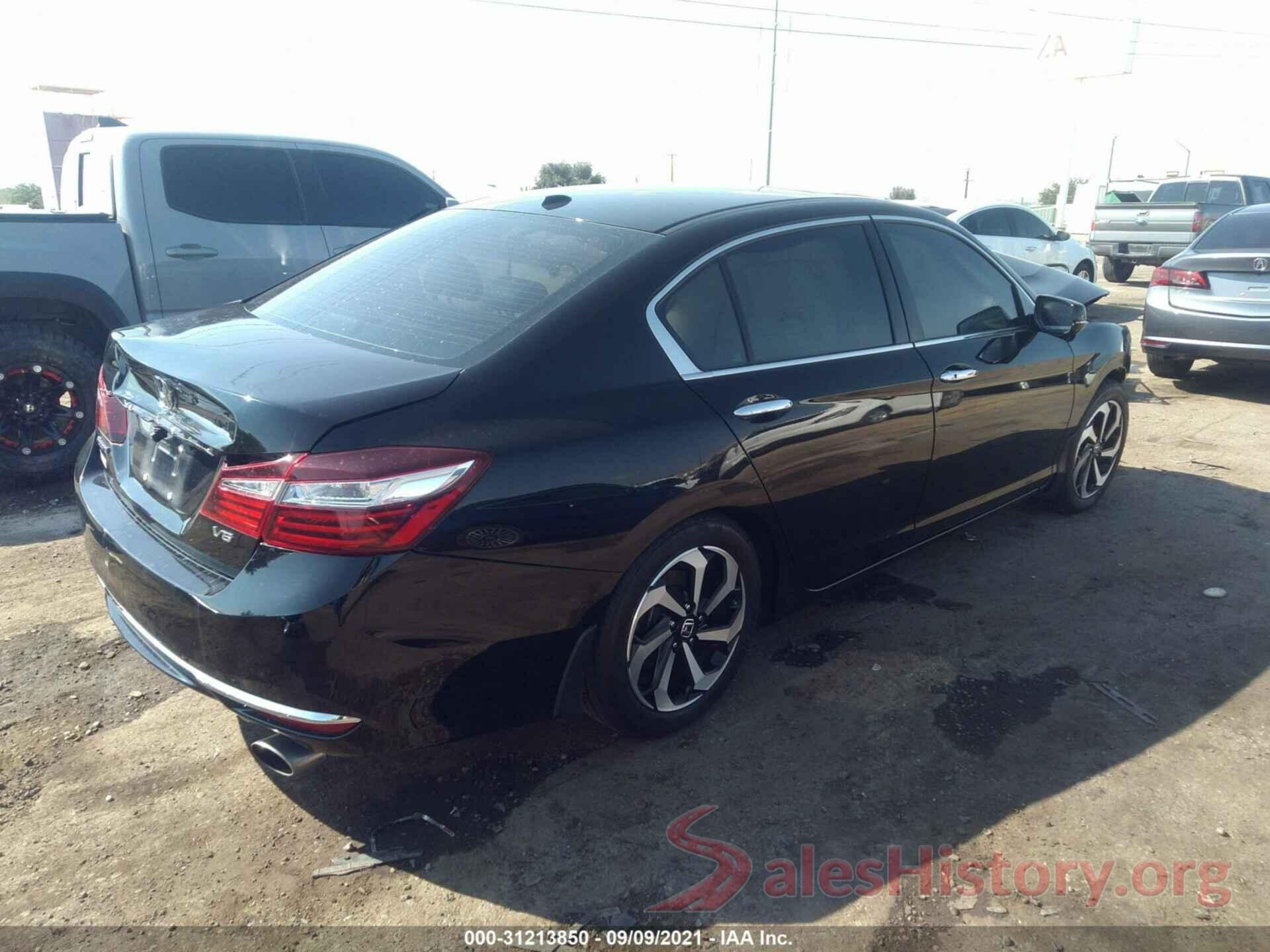 1HGCR3F81GA007286 2016 HONDA ACCORD SEDAN