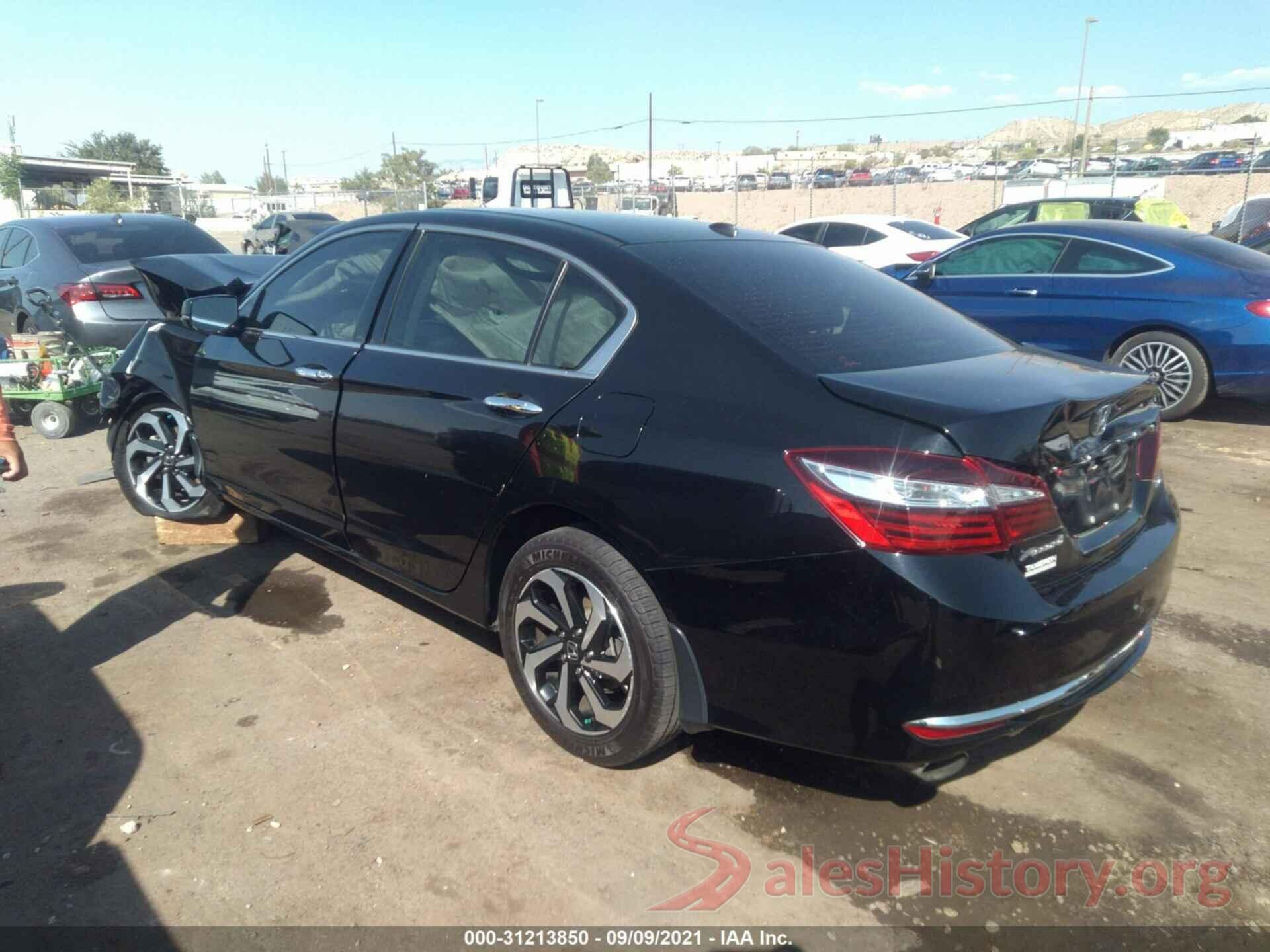 1HGCR3F81GA007286 2016 HONDA ACCORD SEDAN