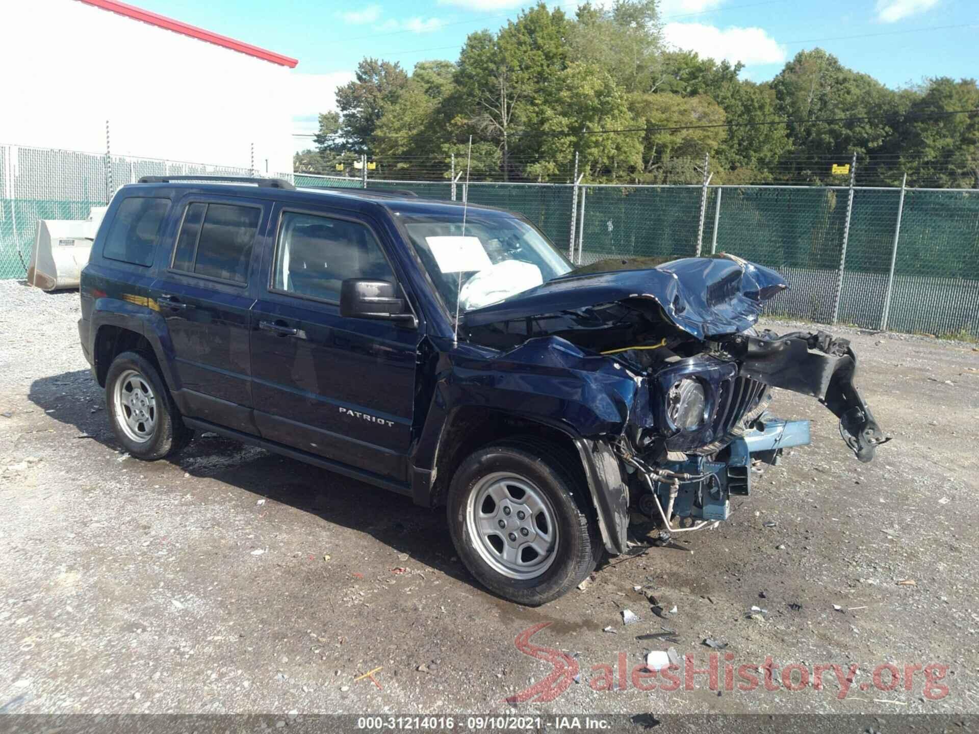 1C4NJRBB3HD104153 2017 JEEP PATRIOT