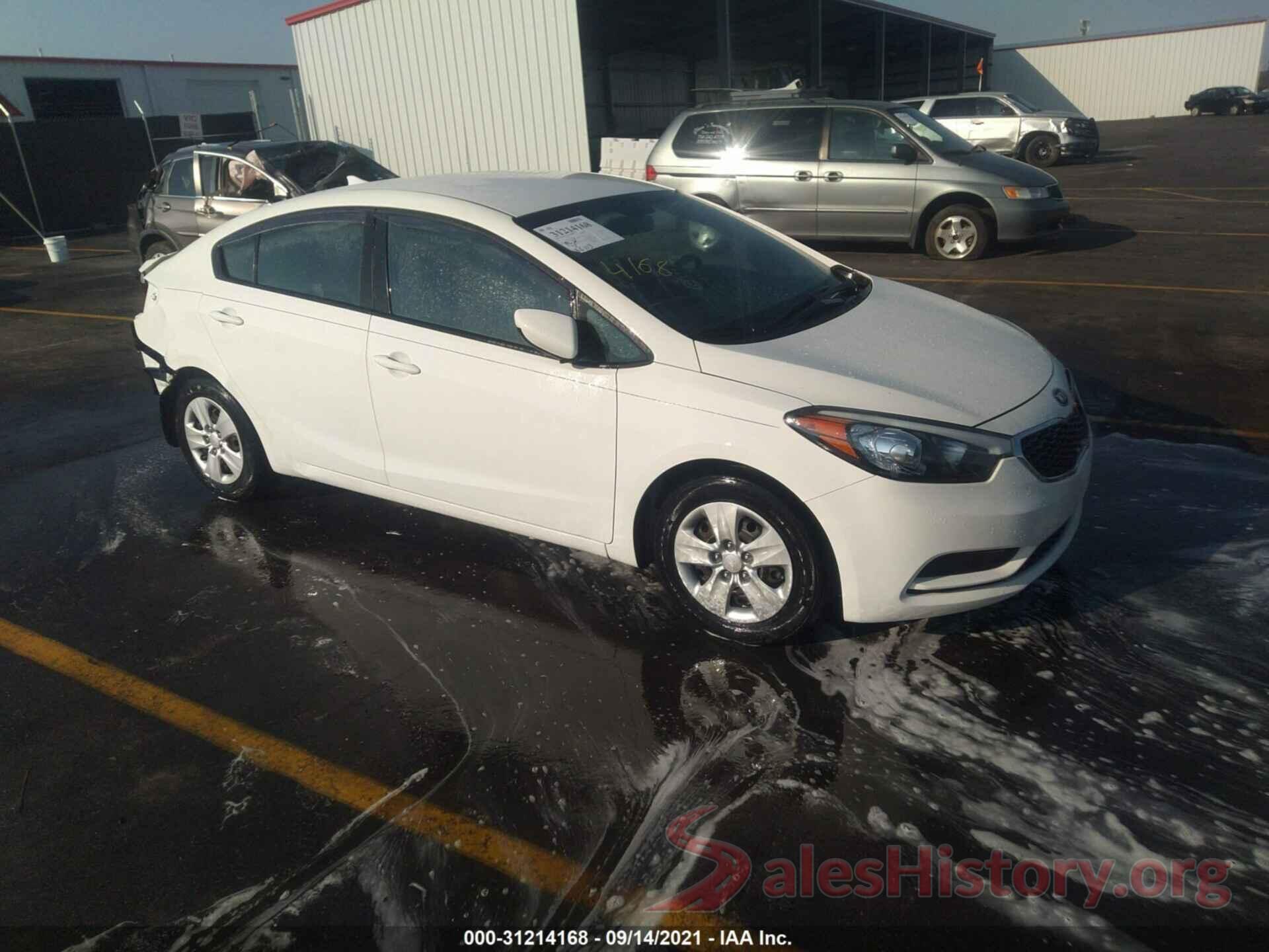 KNAFK4A69G5620807 2016 KIA FORTE