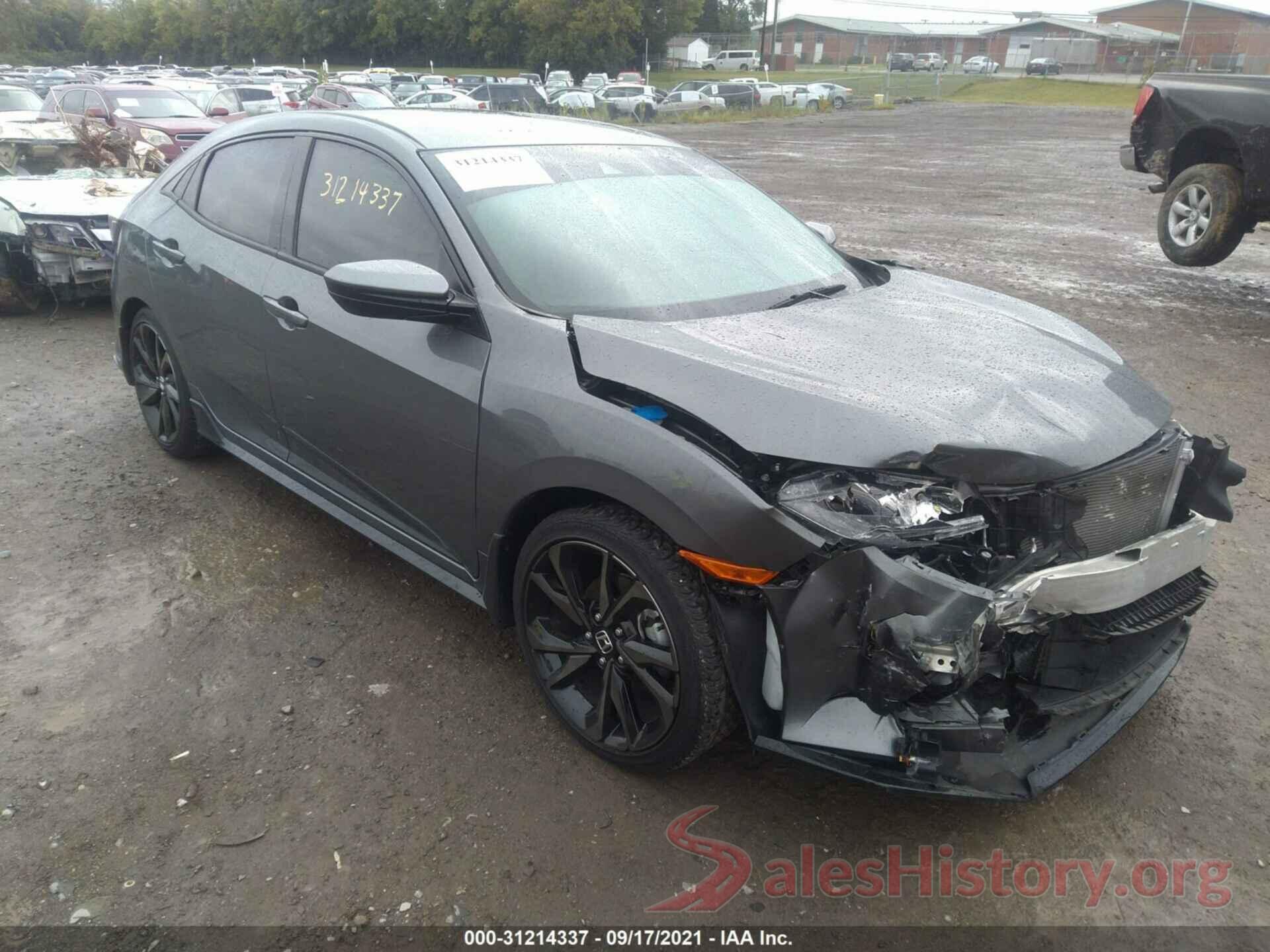 SHHFK7H46KU209833 2019 HONDA CIVIC HATCHBACK