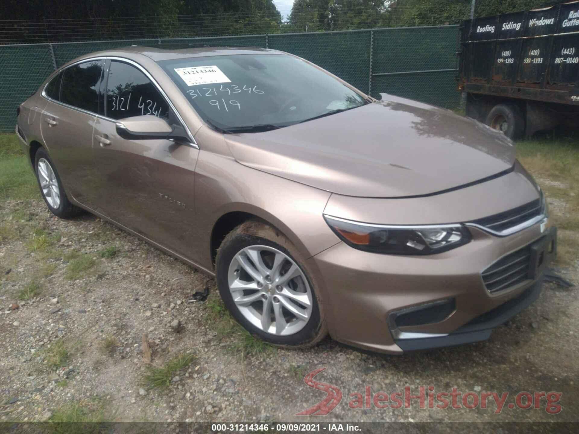 1G1ZD5ST4JF163919 2018 CHEVROLET MALIBU