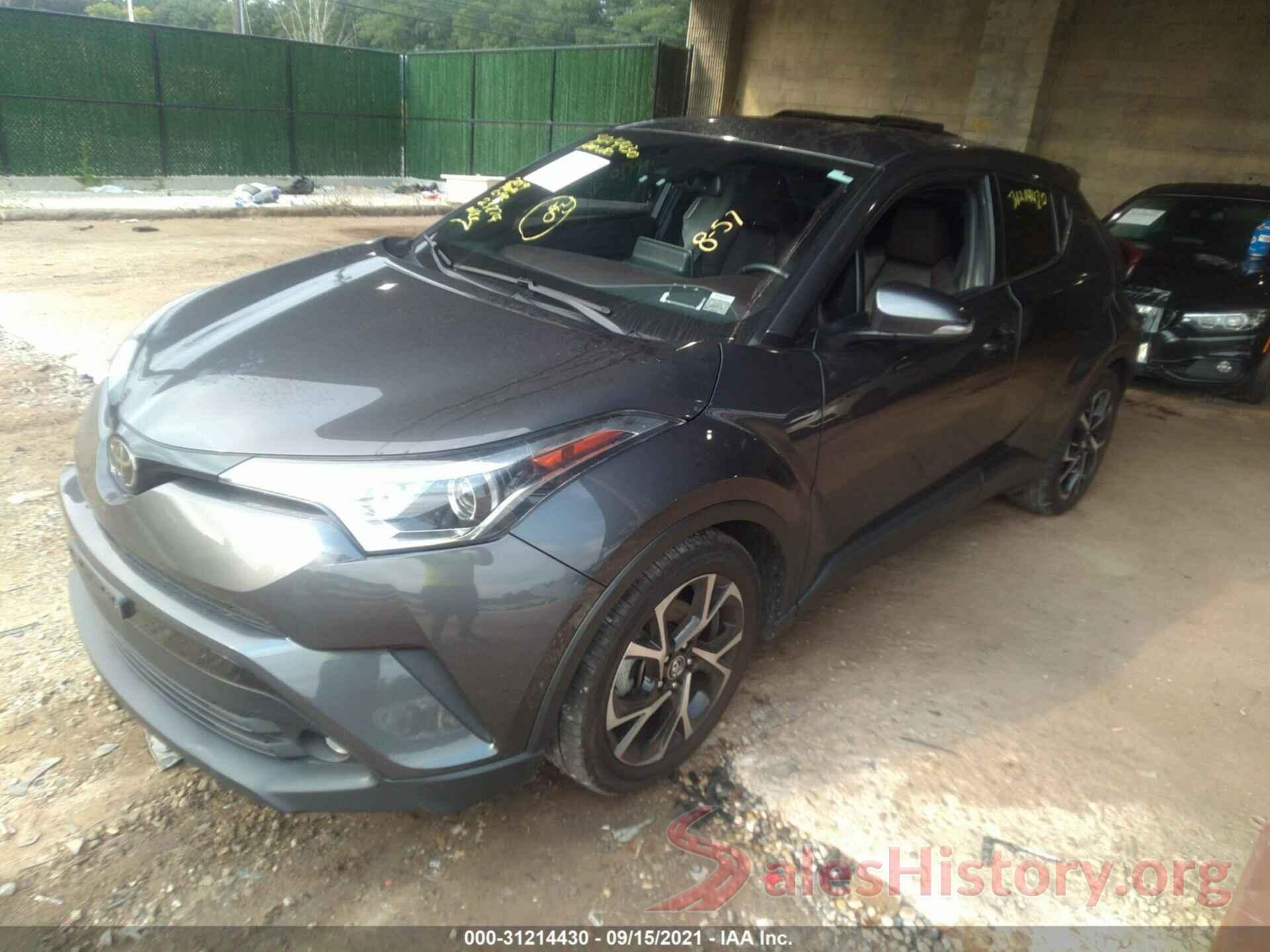 NMTKHMBX9KR085079 2019 TOYOTA C-HR