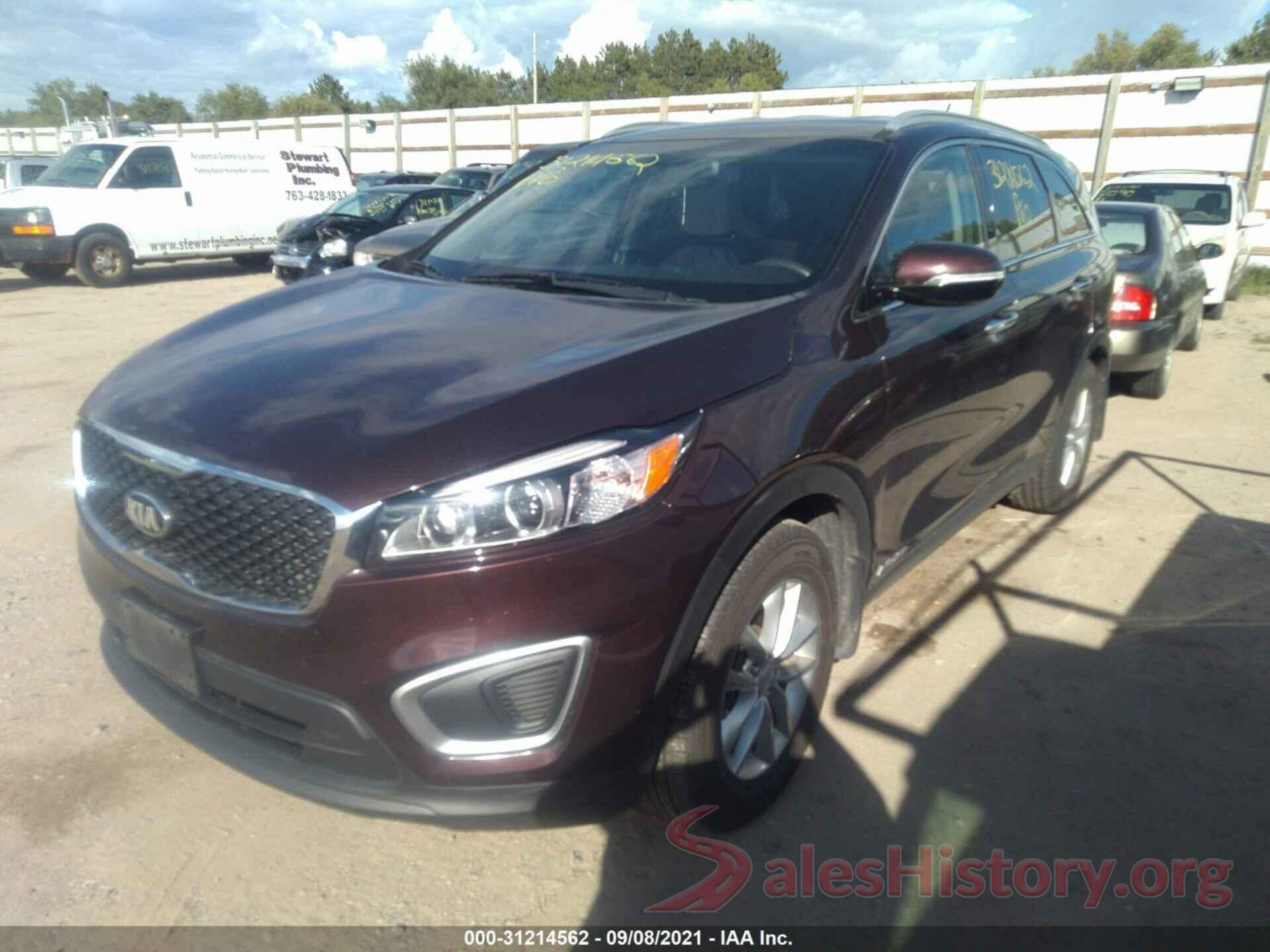 5XYPGDA54GG074277 2016 KIA SORENTO