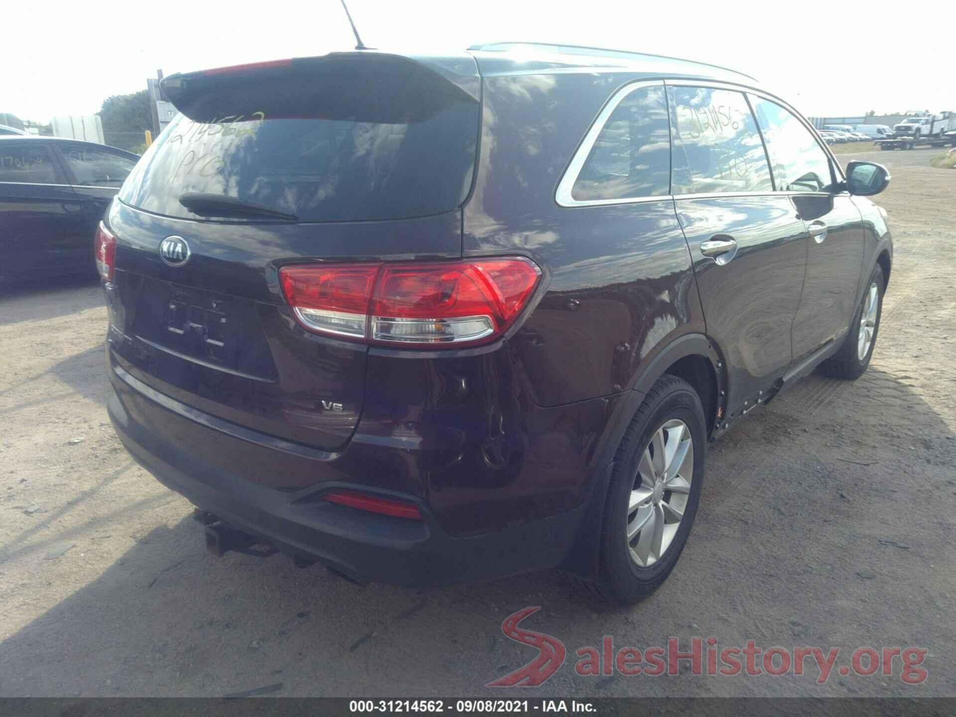 5XYPGDA54GG074277 2016 KIA SORENTO