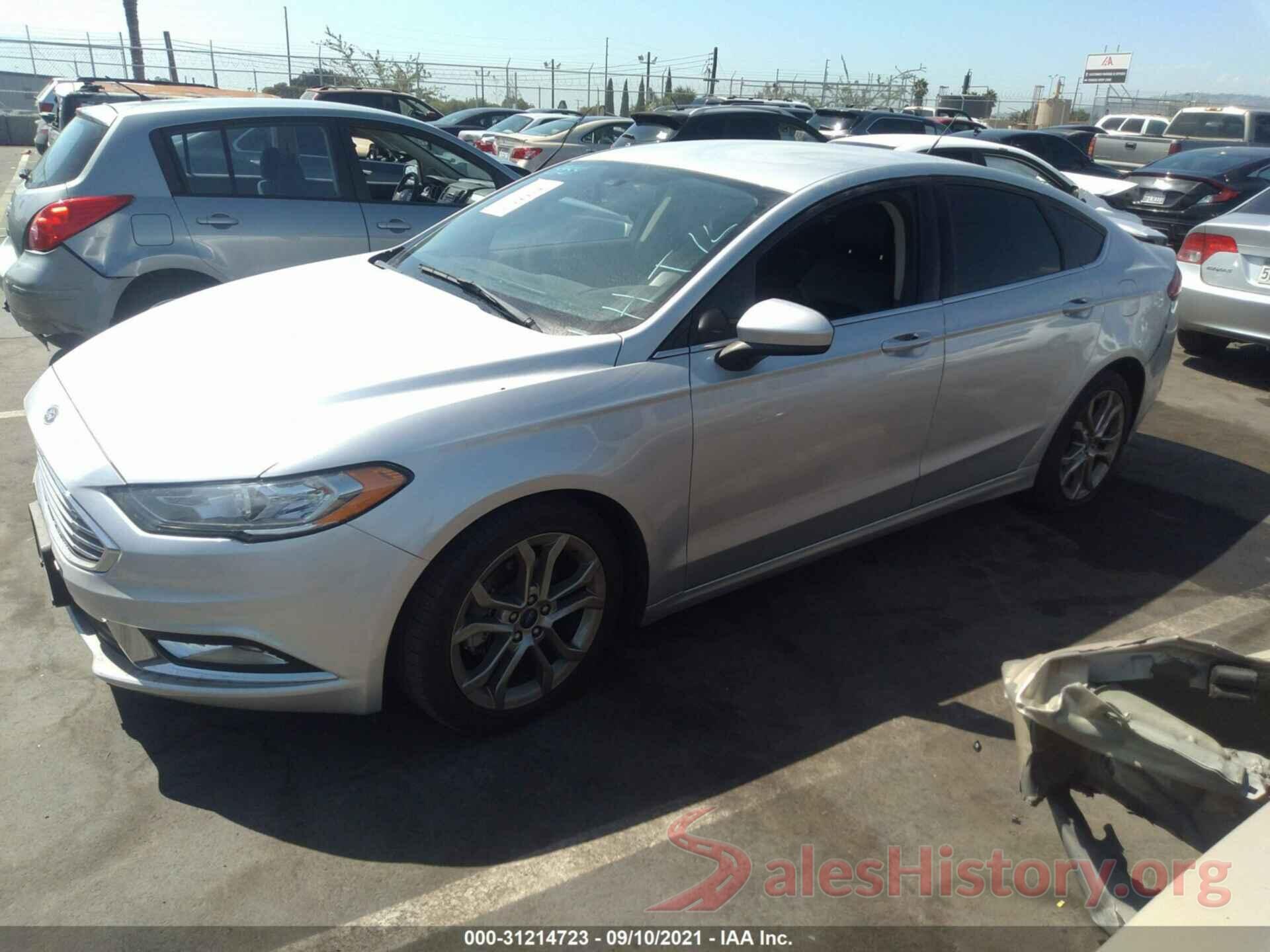 3FA6P0HD0HR354499 2017 FORD FUSION