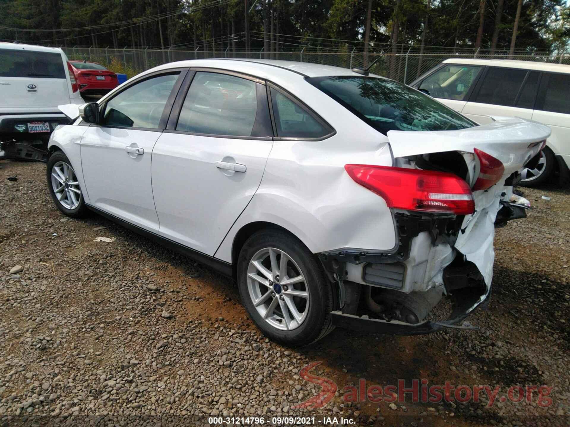 1FADP3F26GL337455 2016 FORD FOCUS