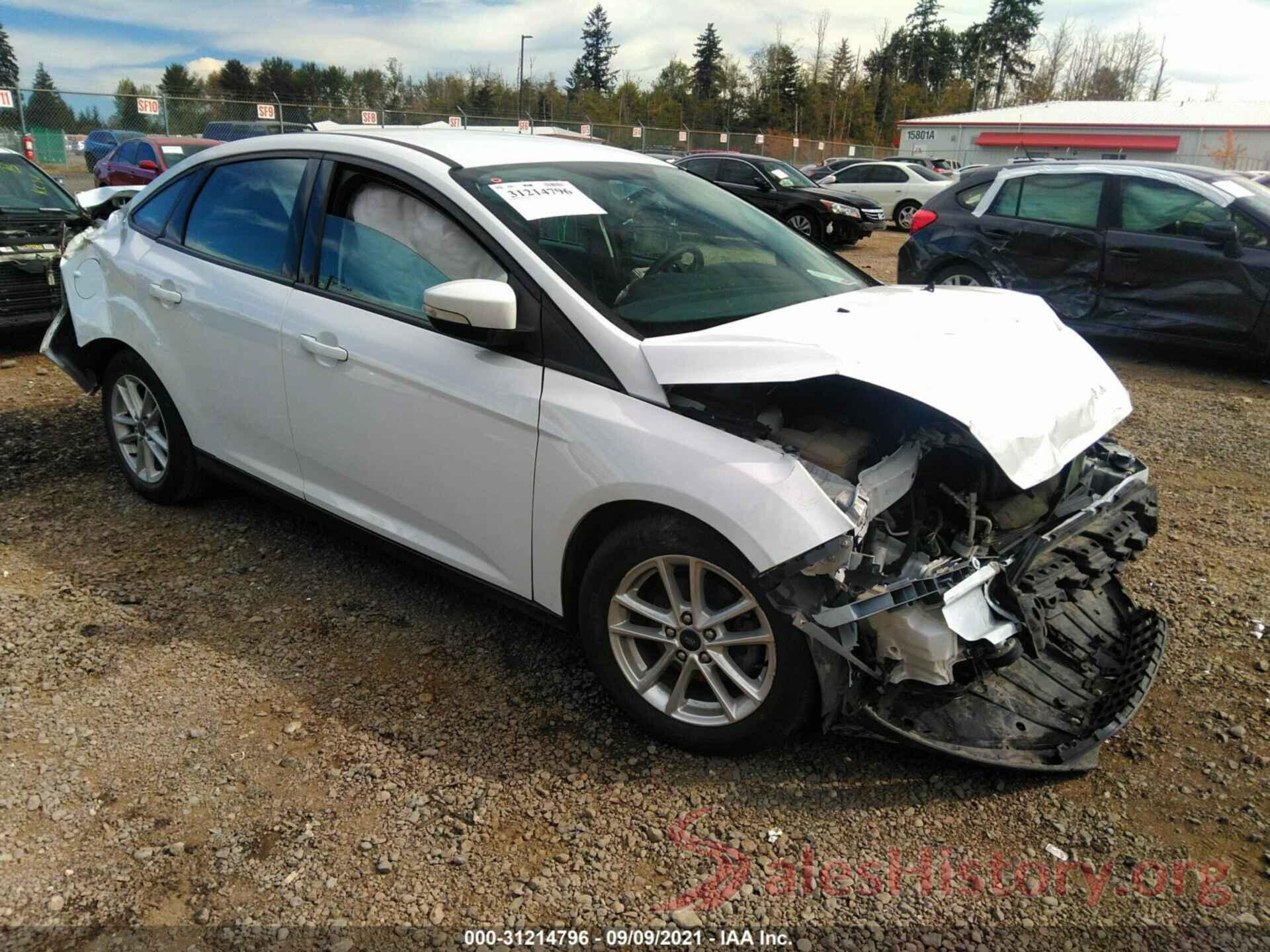 1FADP3F26GL337455 2016 FORD FOCUS