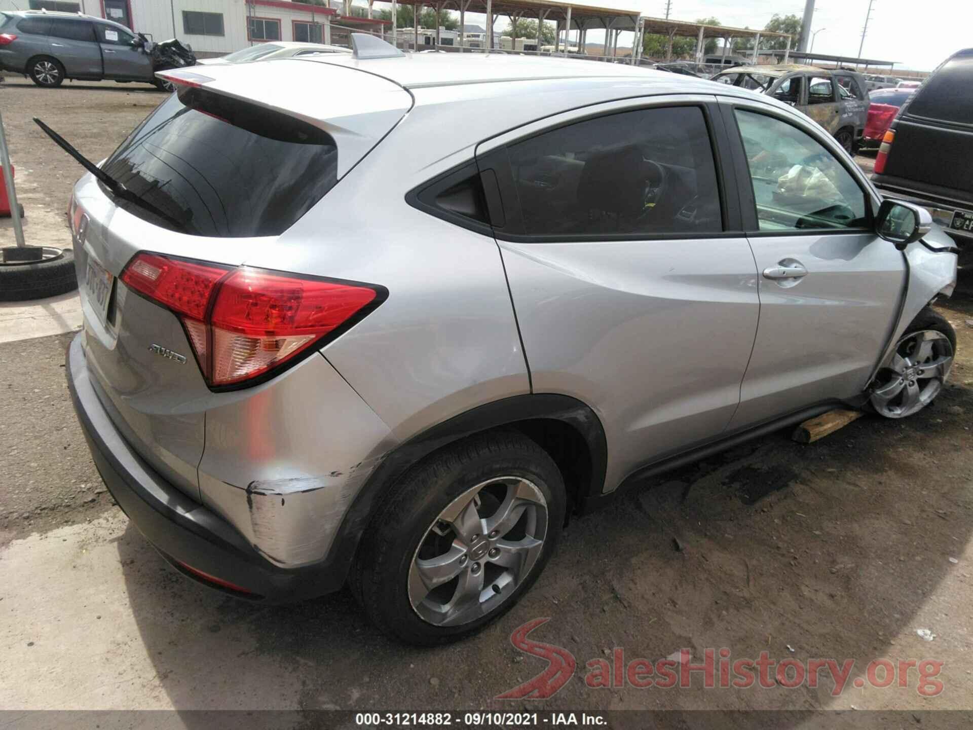 3CZRU6H58GM723207 2016 HONDA HR-V