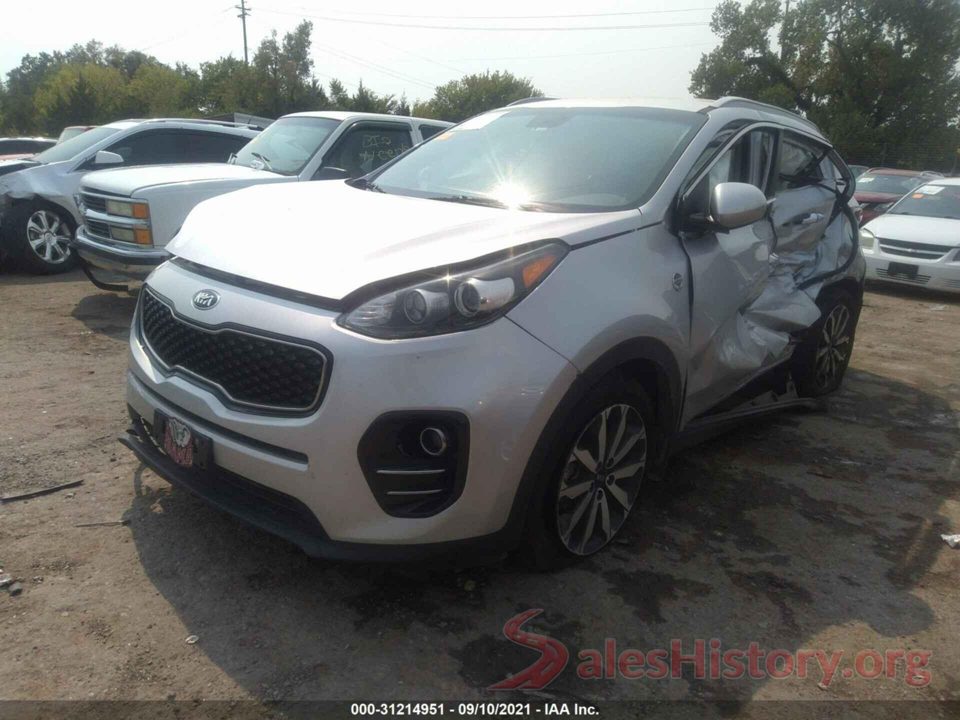 KNDPN3AC3H7236090 2017 KIA SPORTAGE