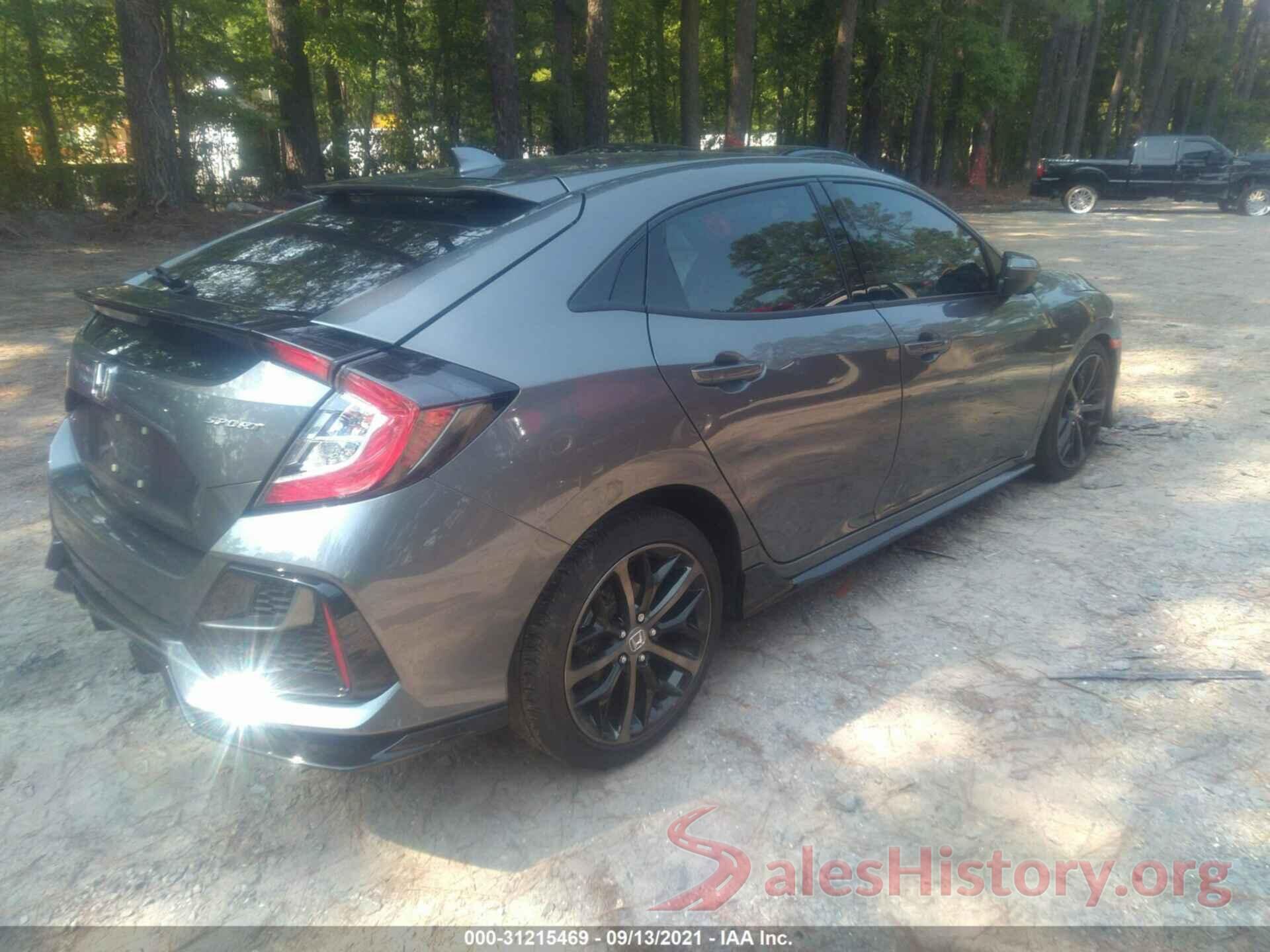 SHHFK7H42MU221819 2021 HONDA CIVIC HATCHBACK