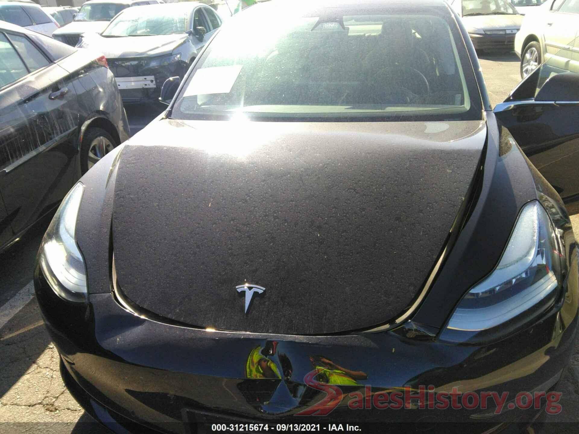 5YJ3E1EAXJF062854 2018 TESLA MODEL 3