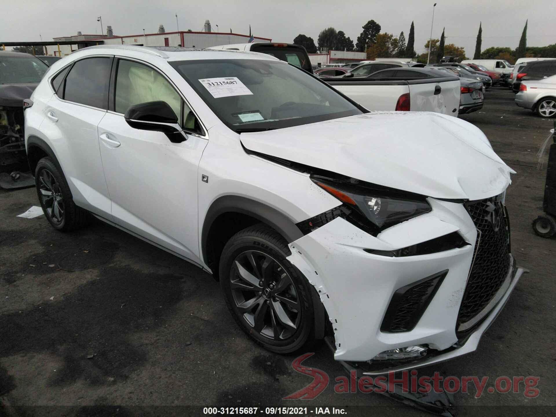 JTJSARBZ1M5033052 2021 LEXUS NX