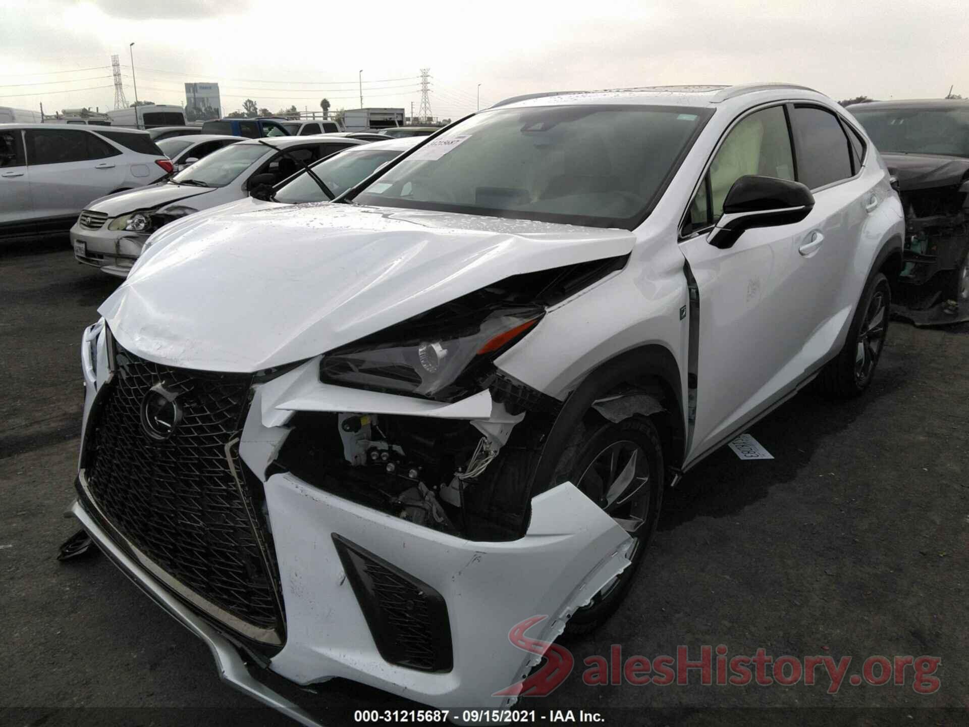 JTJSARBZ1M5033052 2021 LEXUS NX